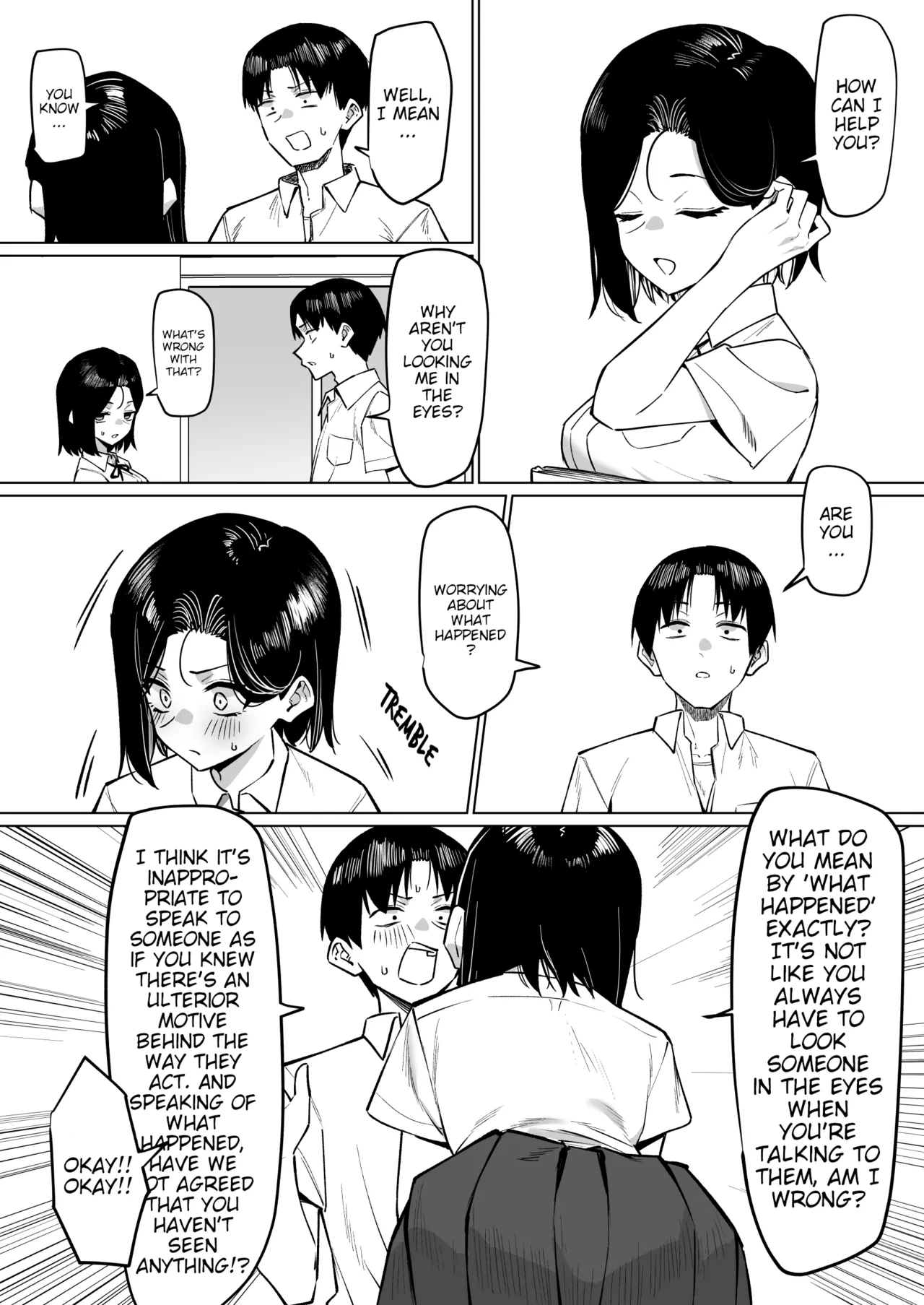 A Story About Showing My Masturbation To An Honor Student - 優等生にオ〇ニー見せる話 porn comic picture 172