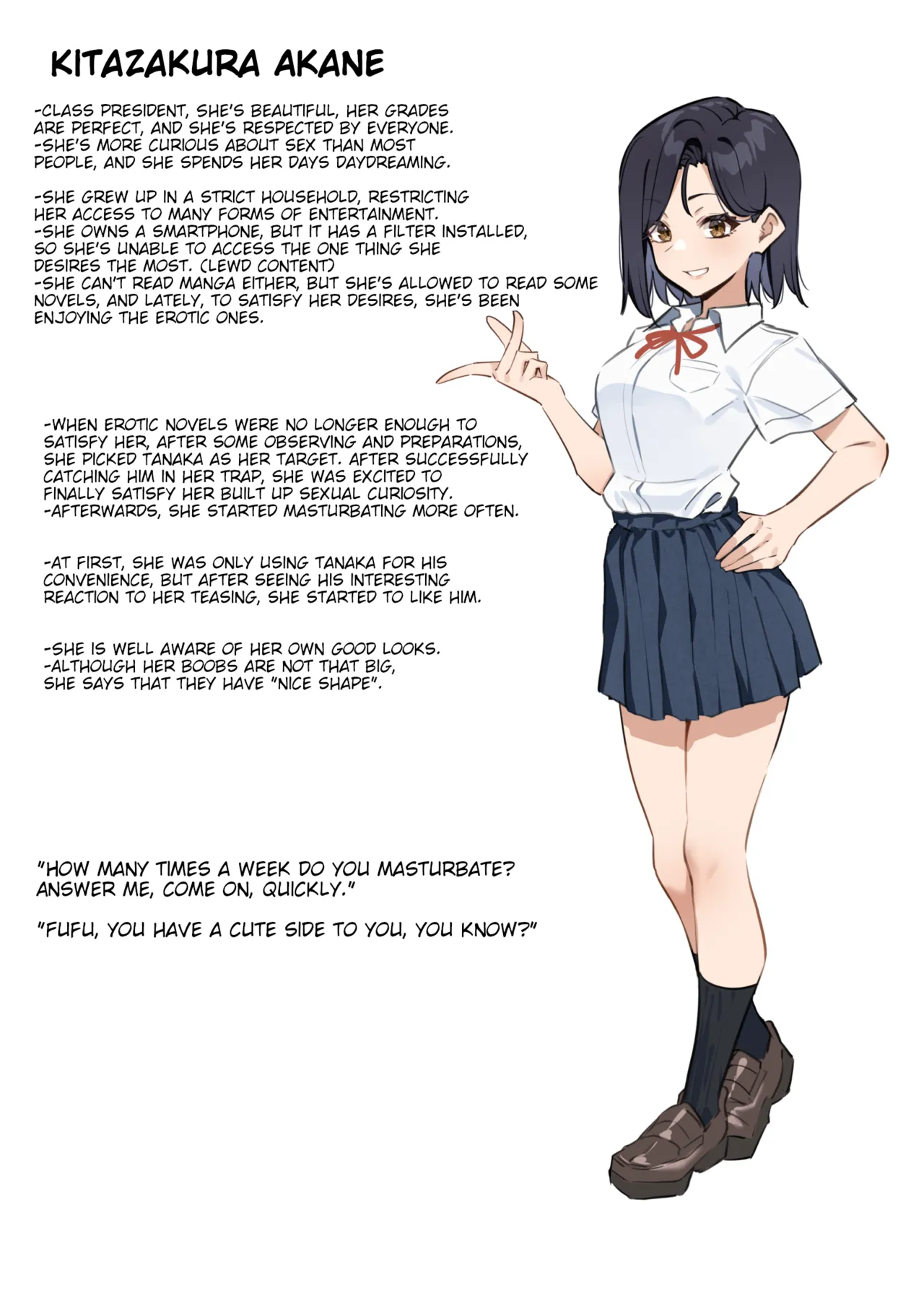 A Story About Showing My Masturbation To An Honor Student - 優等生にオ〇ニー見せる話 porn comic picture 18