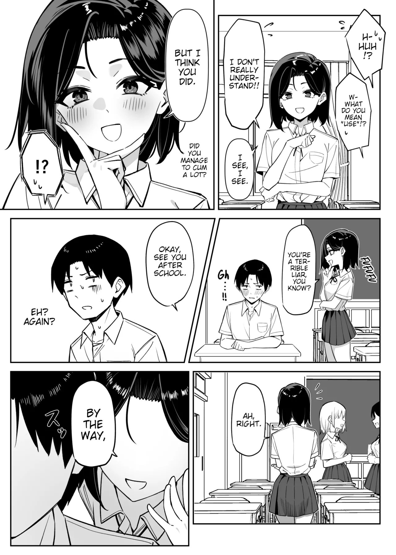 A Story About Showing My Masturbation To An Honor Student - 優等生にオ〇ニー見せる話 porn comic picture 24