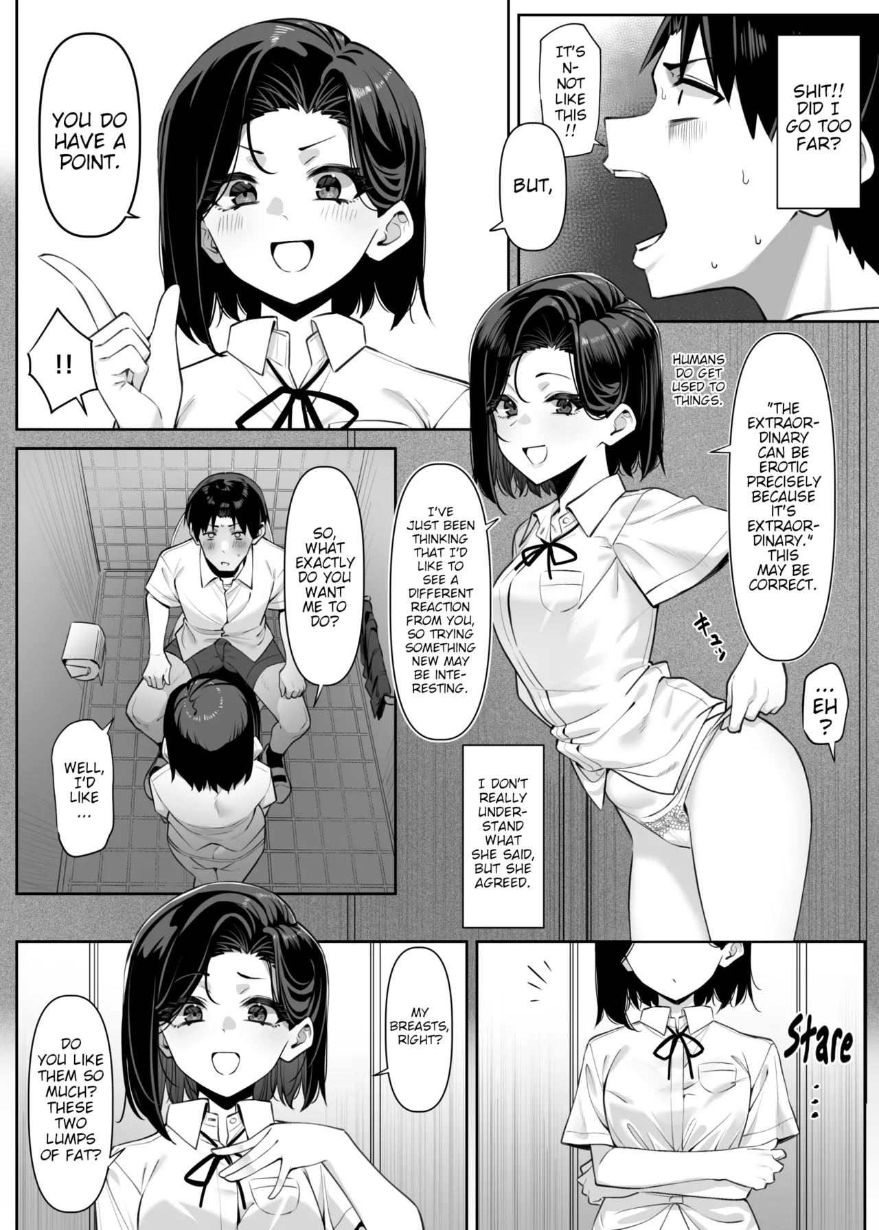 A Story About Showing My Masturbation To An Honor Student - 優等生にオ〇ニー見せる話 porn comic picture 30