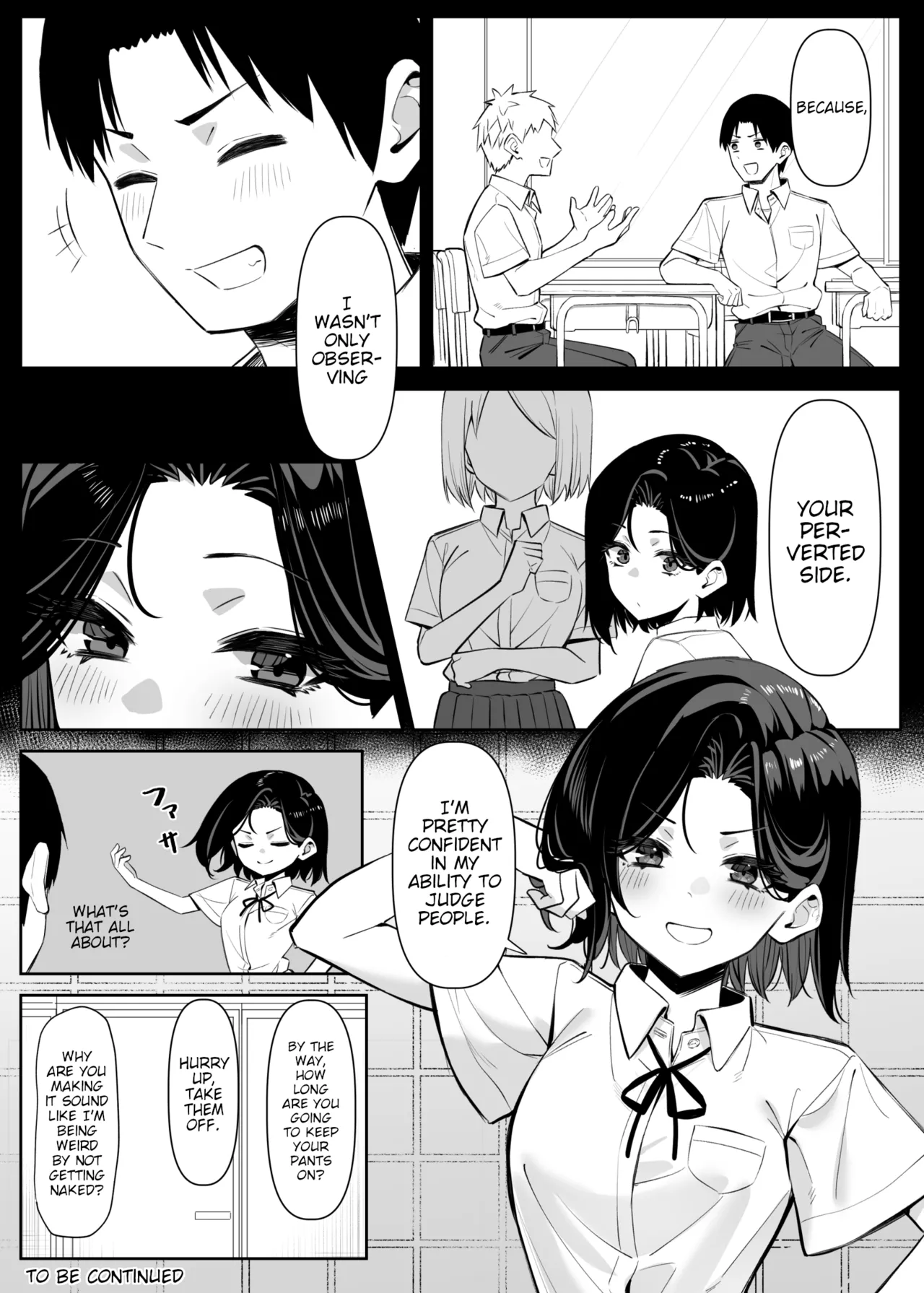 A Story About Showing My Masturbation To An Honor Student - 優等生にオ〇ニー見せる話 porn comic picture 47