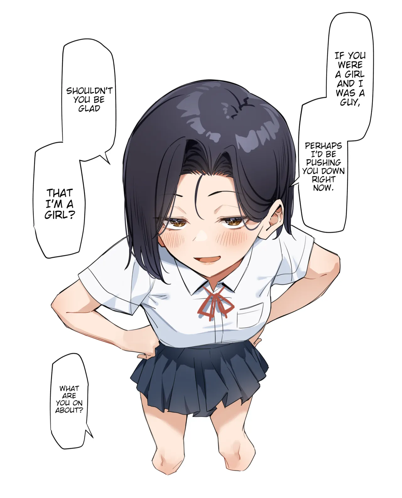 A Story About Showing My Masturbation To An Honor Student - 優等生にオ〇ニー見せる話 porn comic picture 55