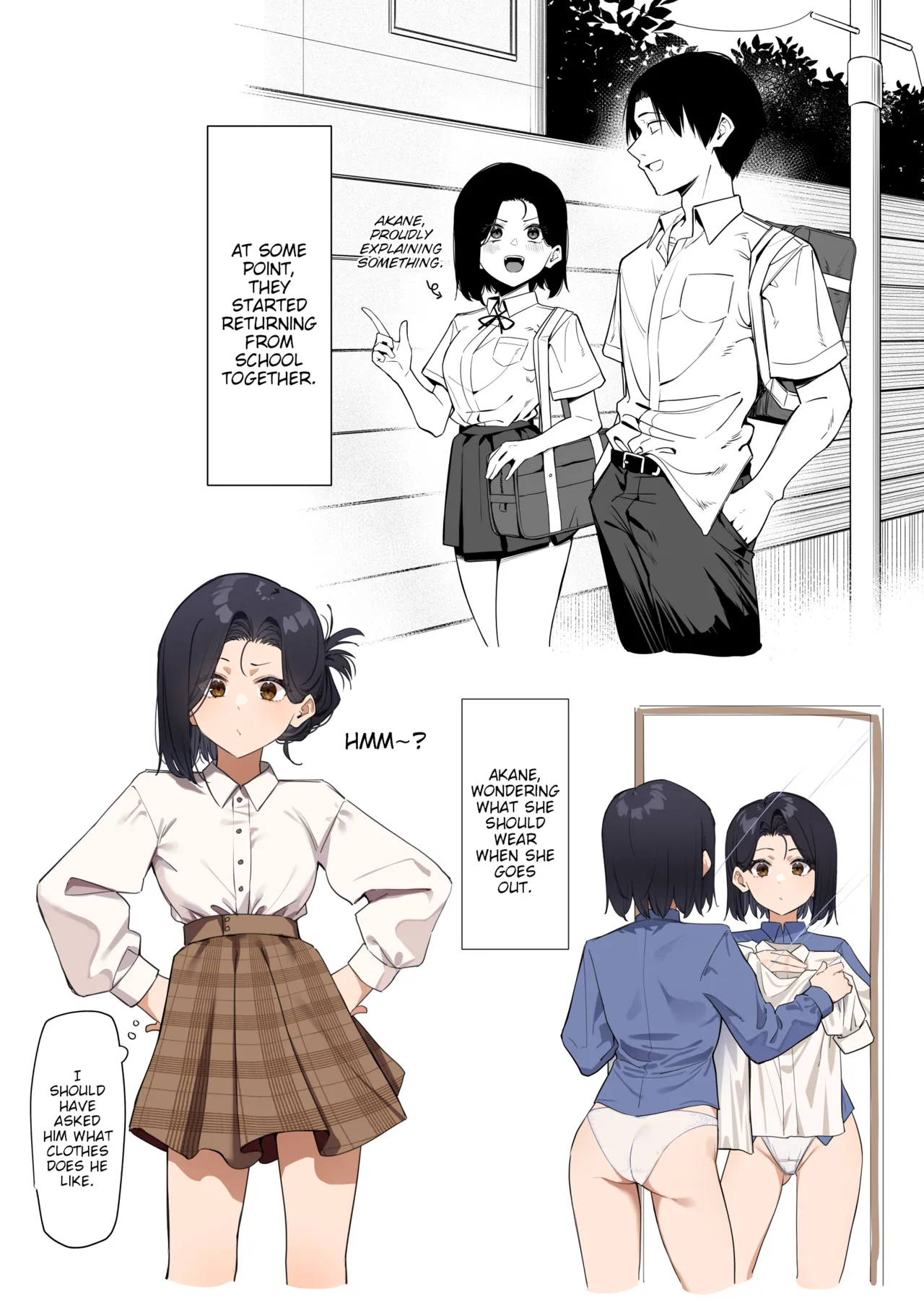 A Story About Showing My Masturbation To An Honor Student - 優等生にオ〇ニー見せる話 porn comic picture 56