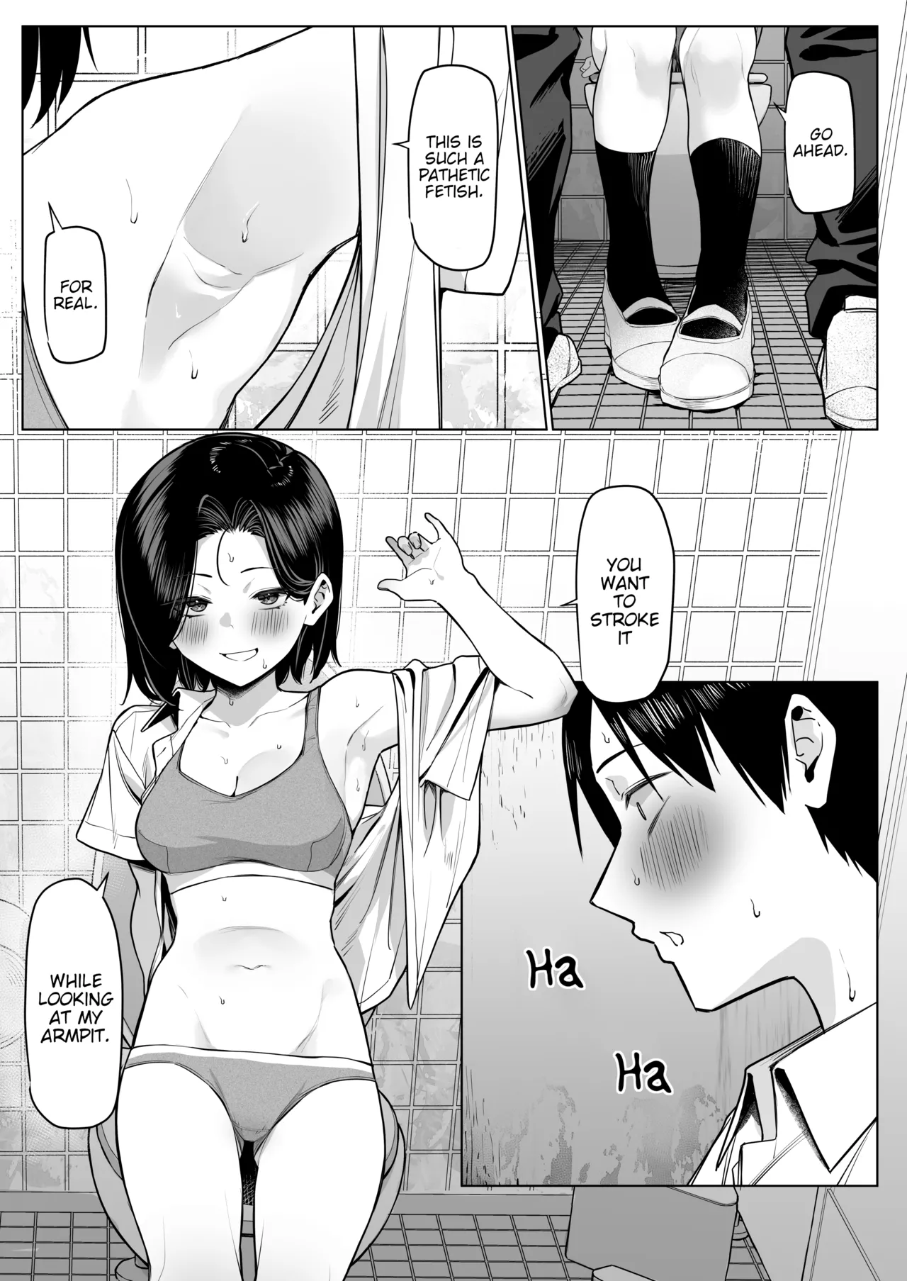 A Story About Showing My Masturbation To An Honor Student - 優等生にオ〇ニー見せる話 porn comic picture 60