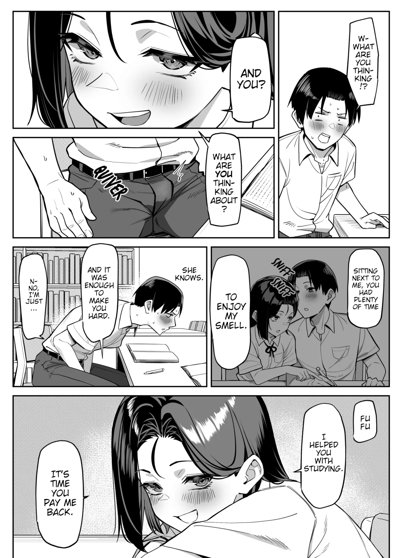 A Story About Showing My Masturbation To An Honor Student - 優等生にオ〇ニー見せる話 porn comic picture 84