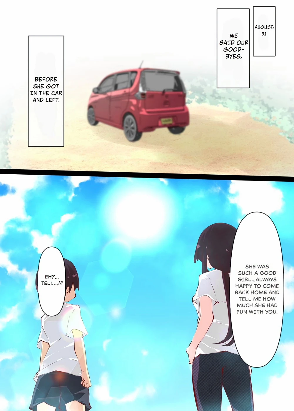 A story about sticking your dick in a cousin who won't resist on summer vacation porn comic picture 115