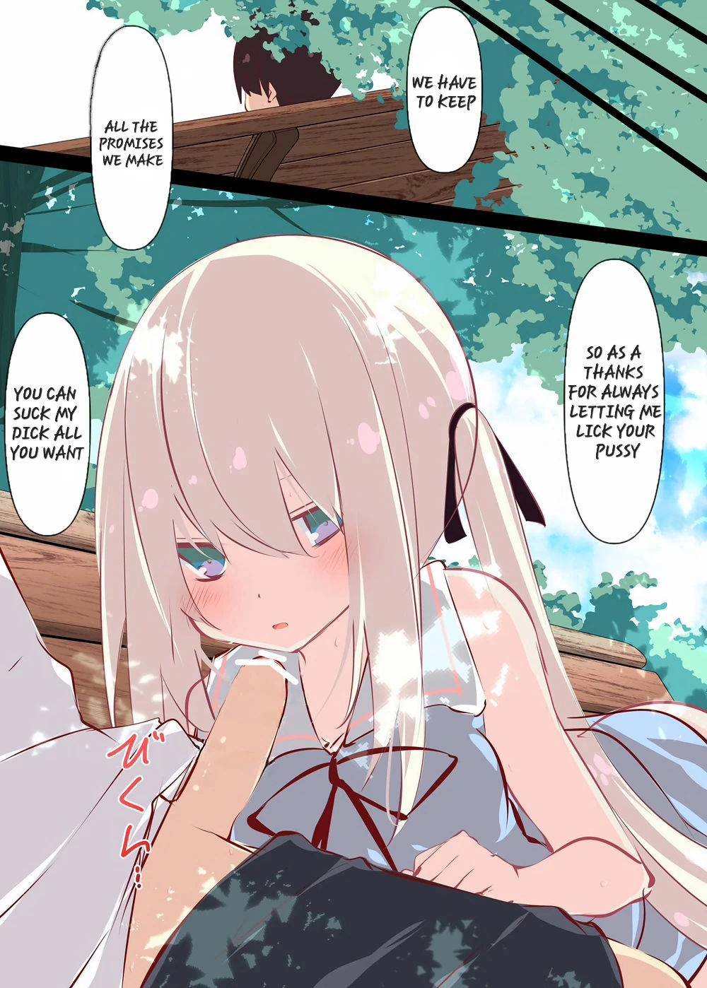 A story about sticking your dick in a cousin who won't resist on summer vacation porn comic picture 68