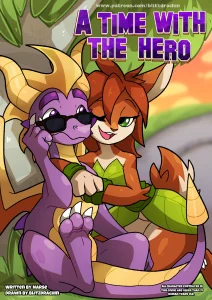 A Time with the Hero porn comic picture 1