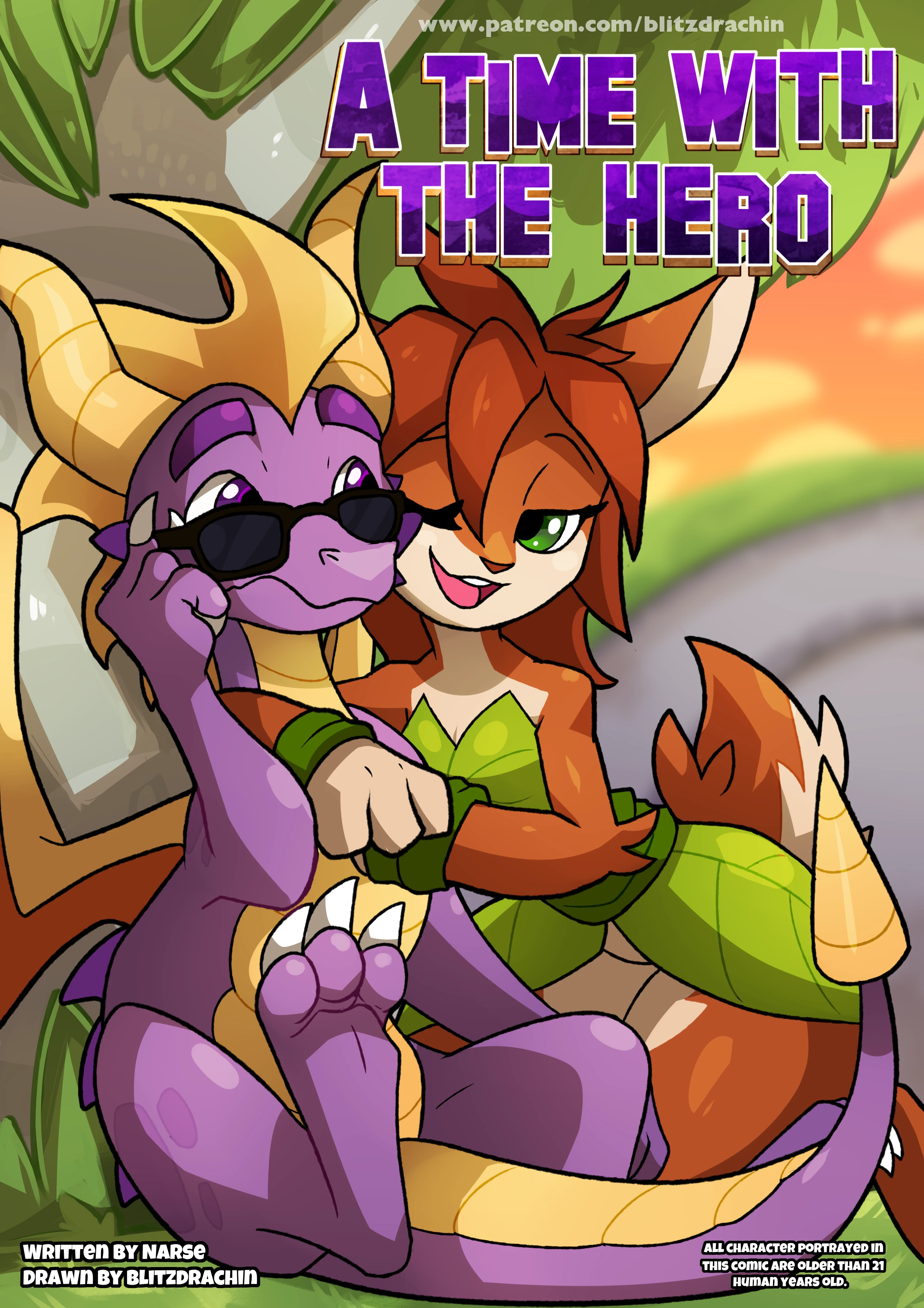 A Time with the Hero porn comic picture 1