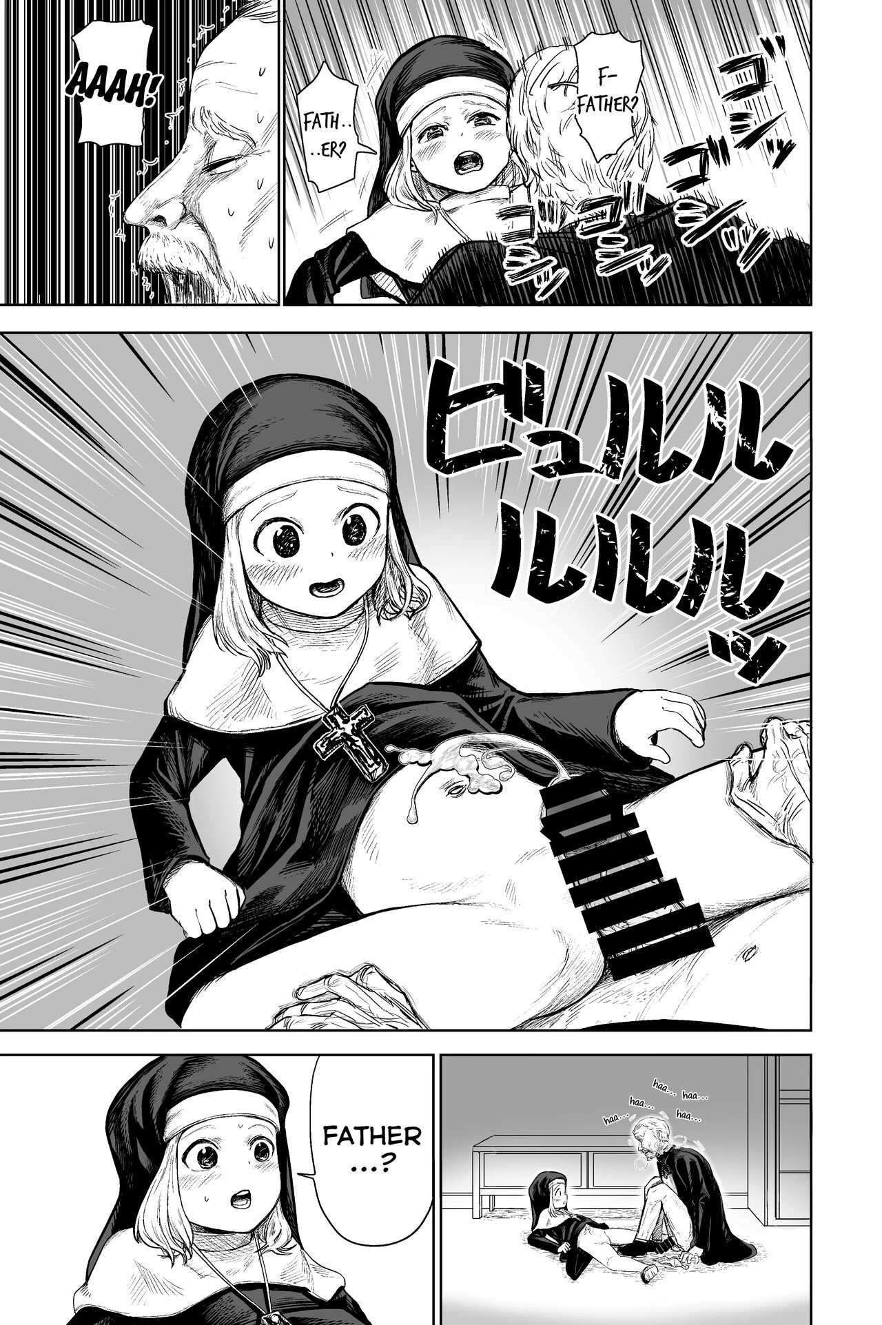 A Week of S*x With a Lole* Nun porn comic picture 16