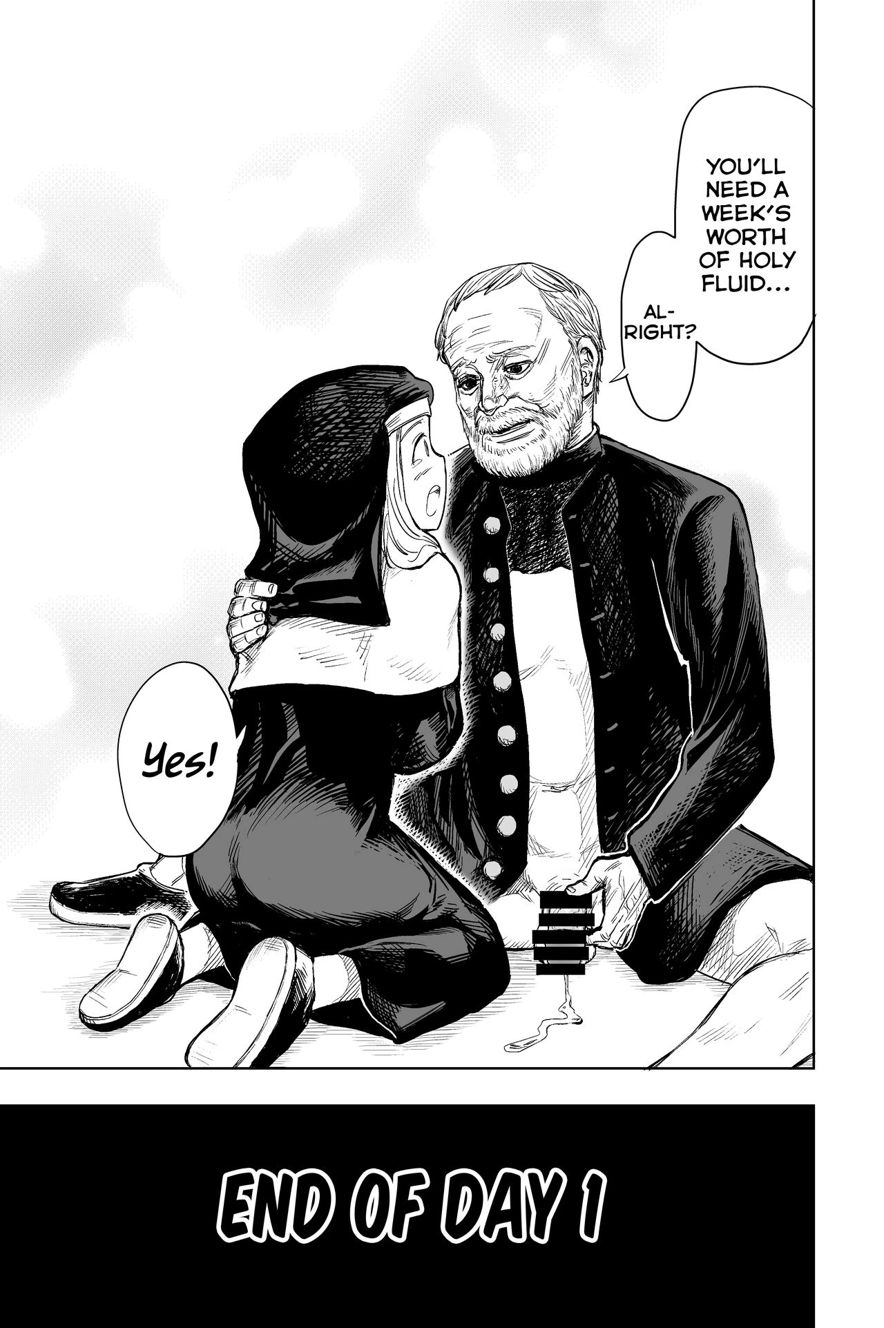 A Week of S*x With a Lole* Nun porn comic picture 18