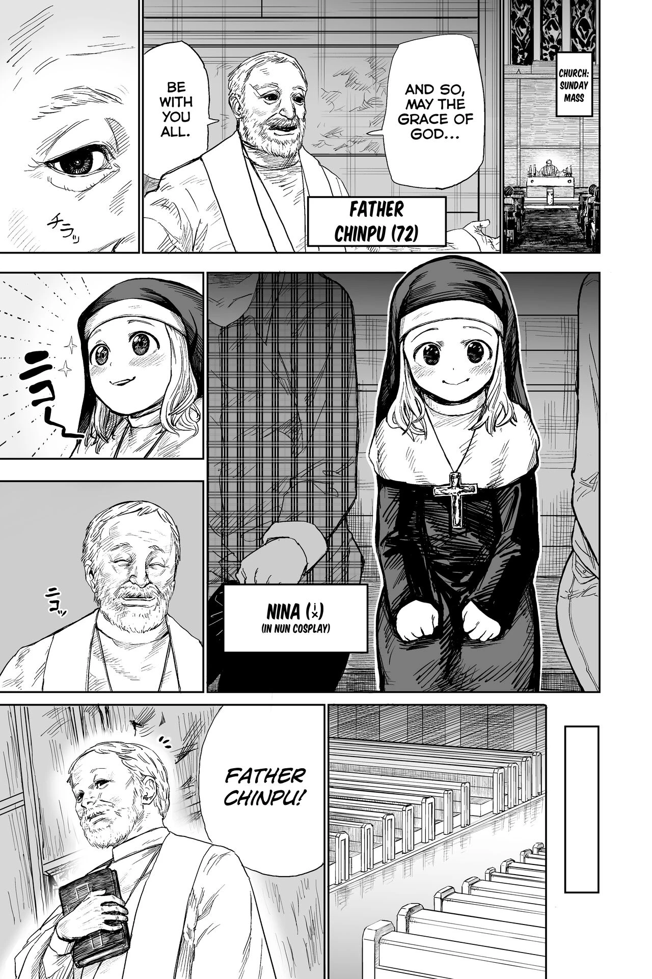 A Week of S*x With a Lole* Nun porn comic picture 3