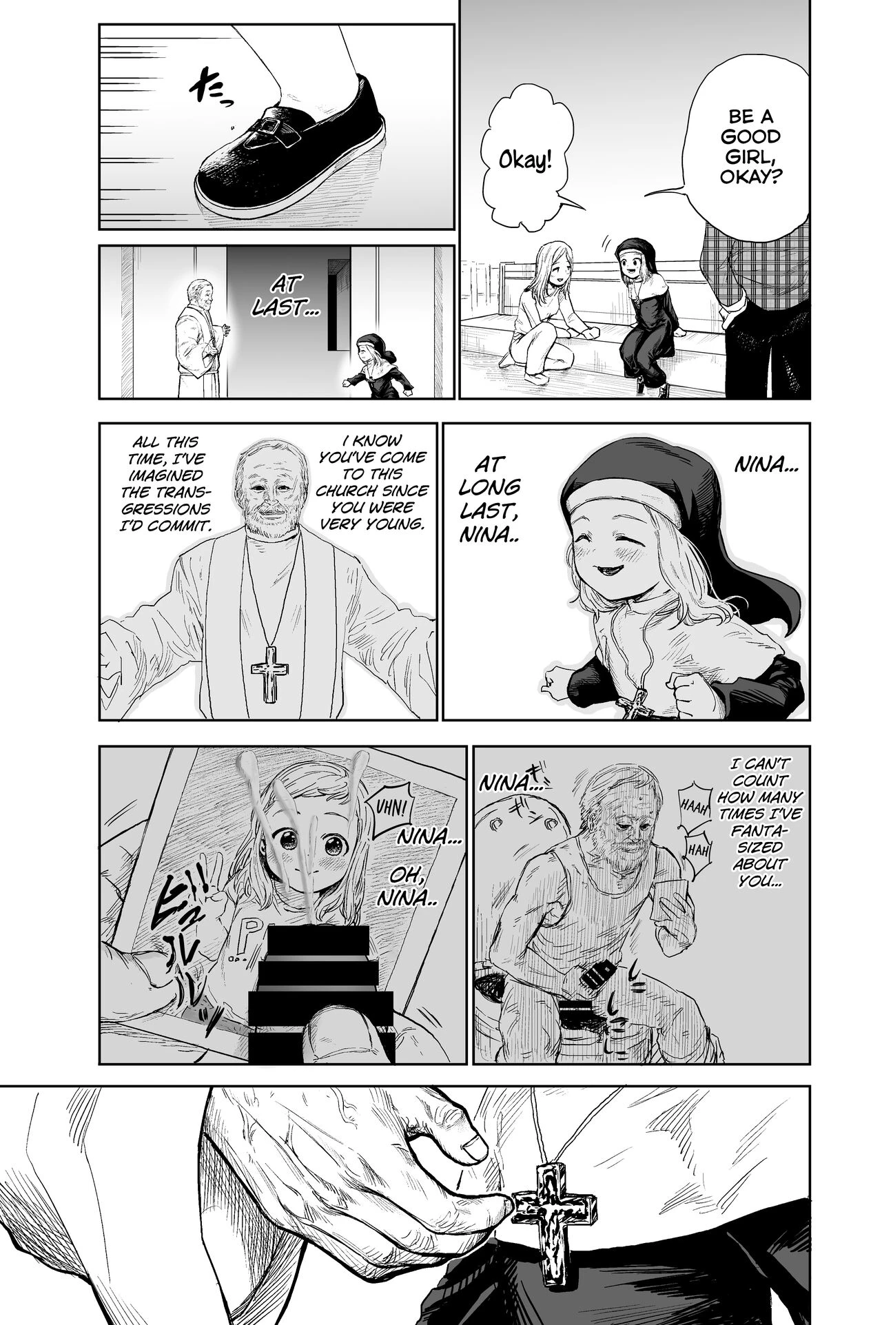 A Week of S*x With a Lole* Nun porn comic picture 7