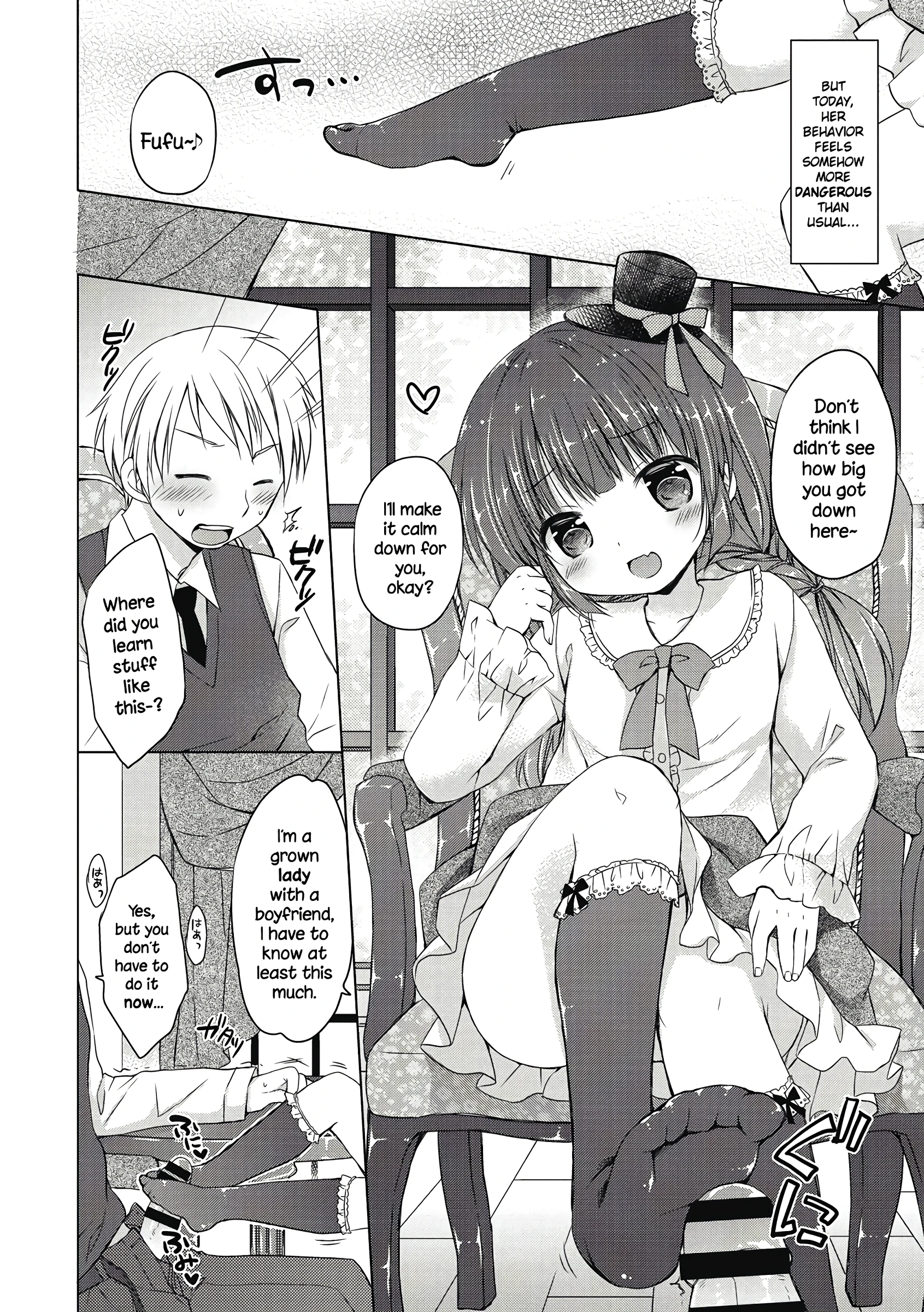 A Young-lady's Grown-up Acting porn comic picture 2