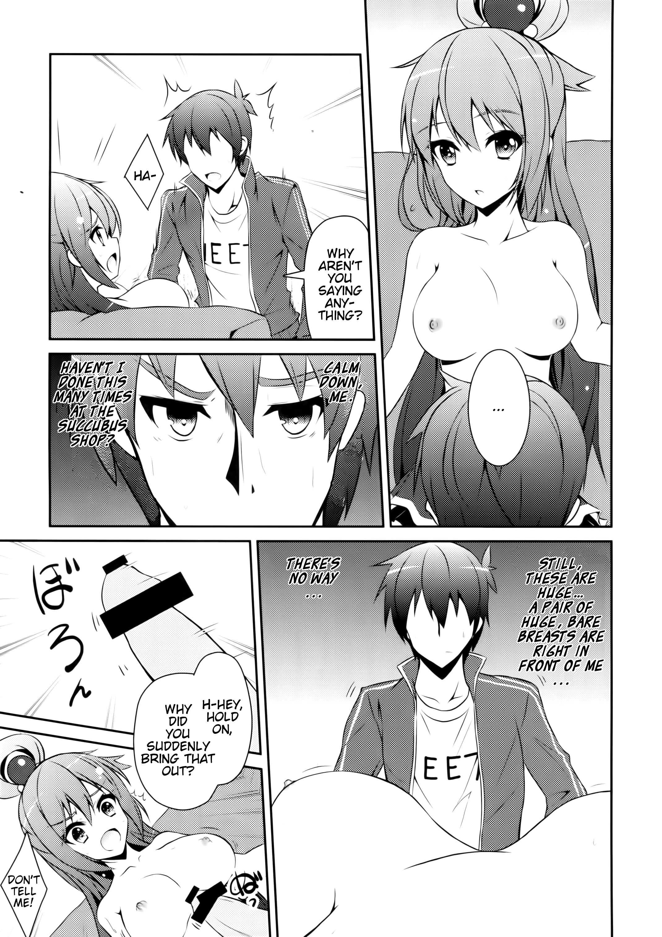 Aah Aqua-sama! porn comic picture 10