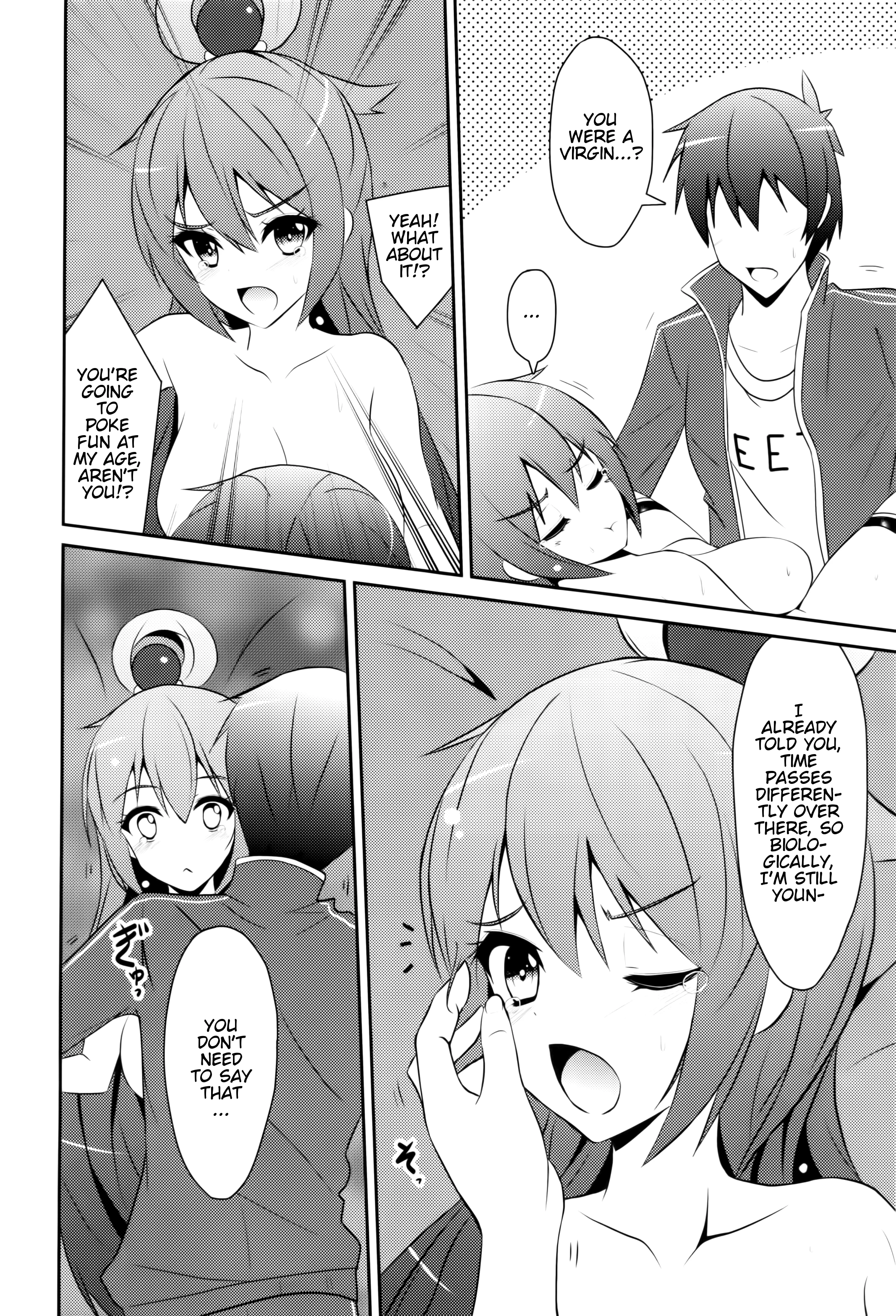 Aah Aqua-sama! porn comic picture 21