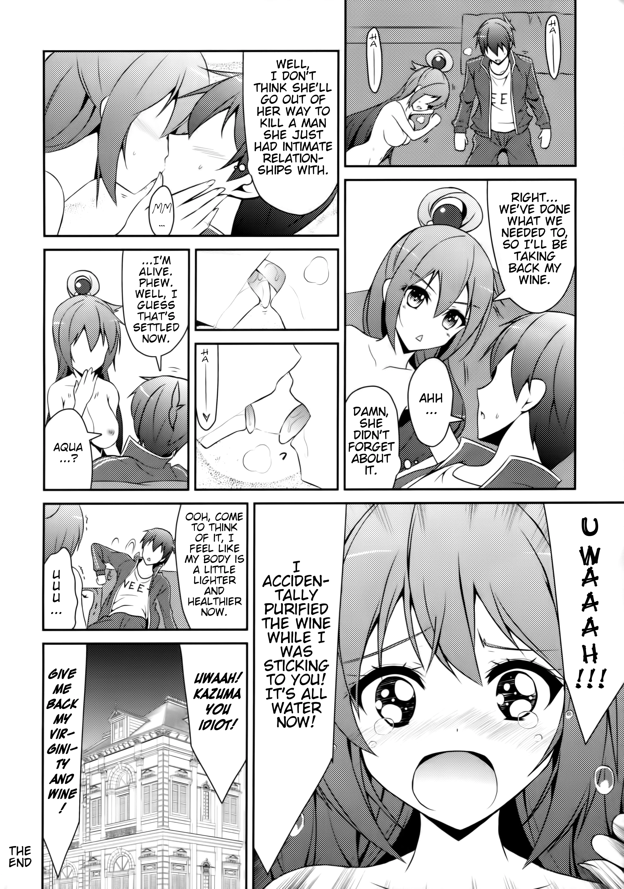 Aah Aqua-sama! porn comic picture 27