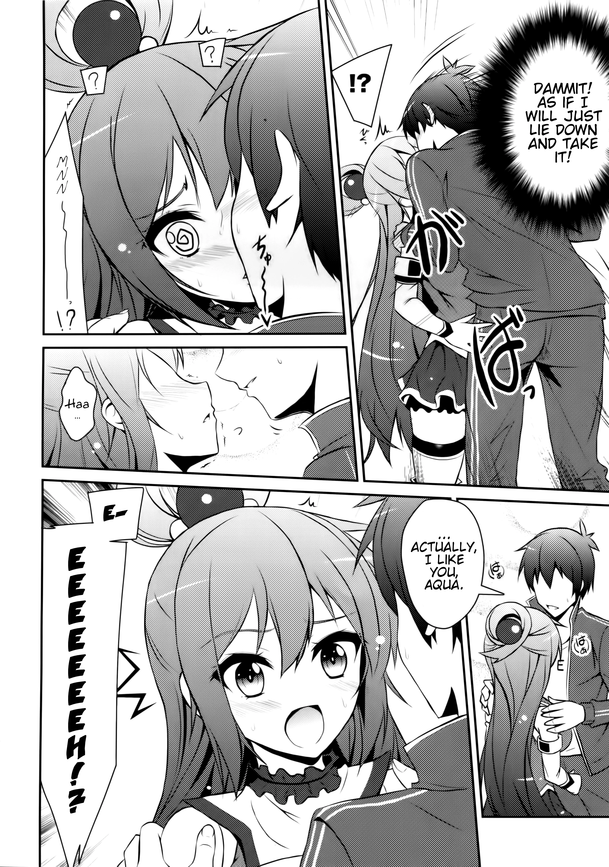 Aah Aqua-sama! porn comic picture 5
