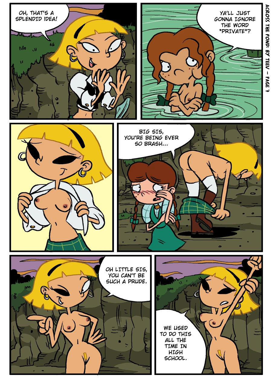 Across the Pond porn comic picture 9