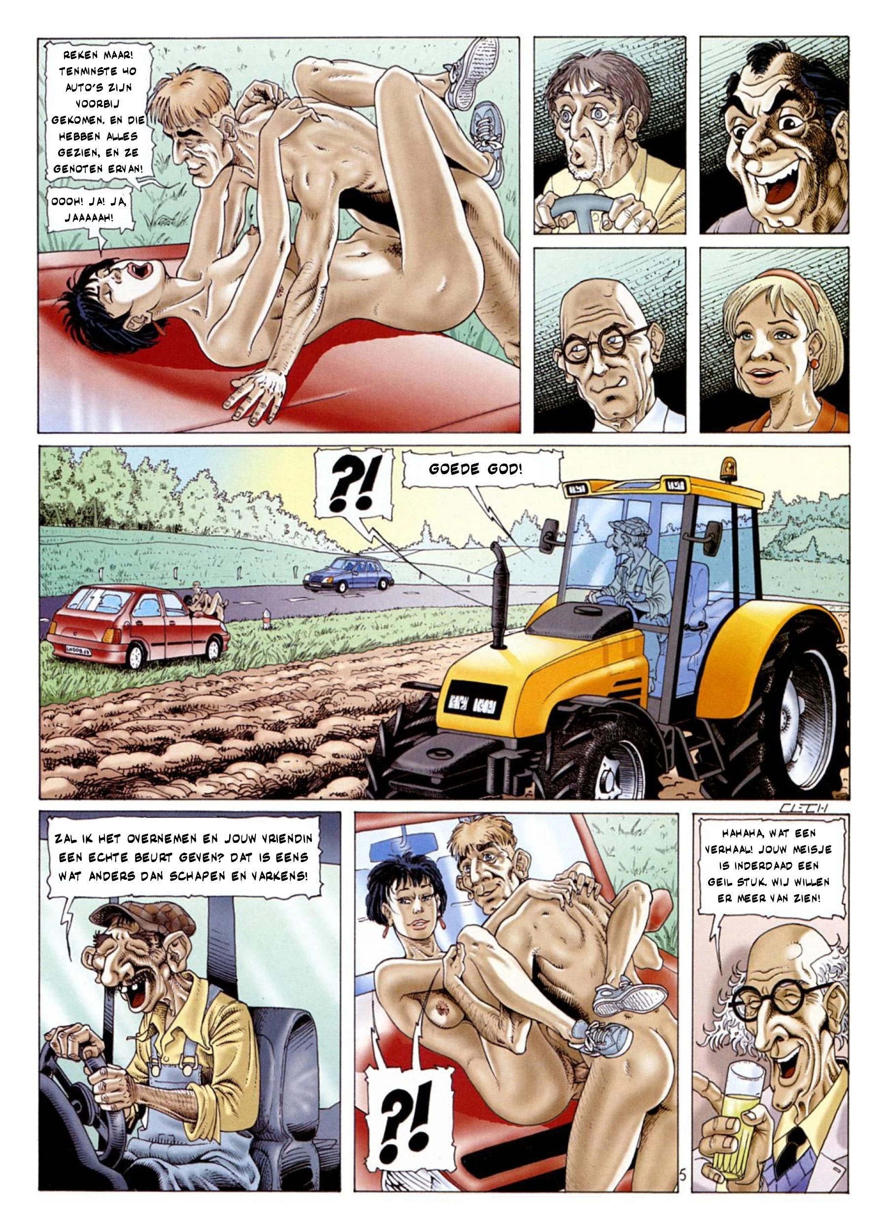 African Wheelbarrow [NL] porn comic picture 6