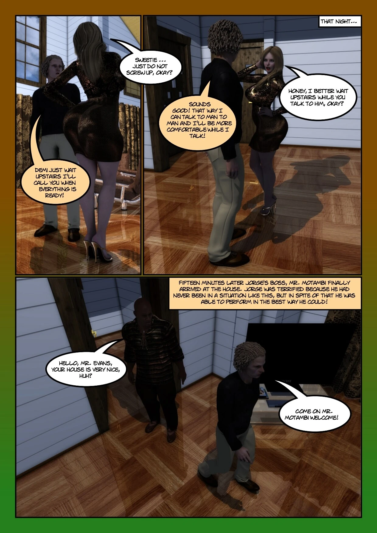Africanized: File #1 porn comic picture 4