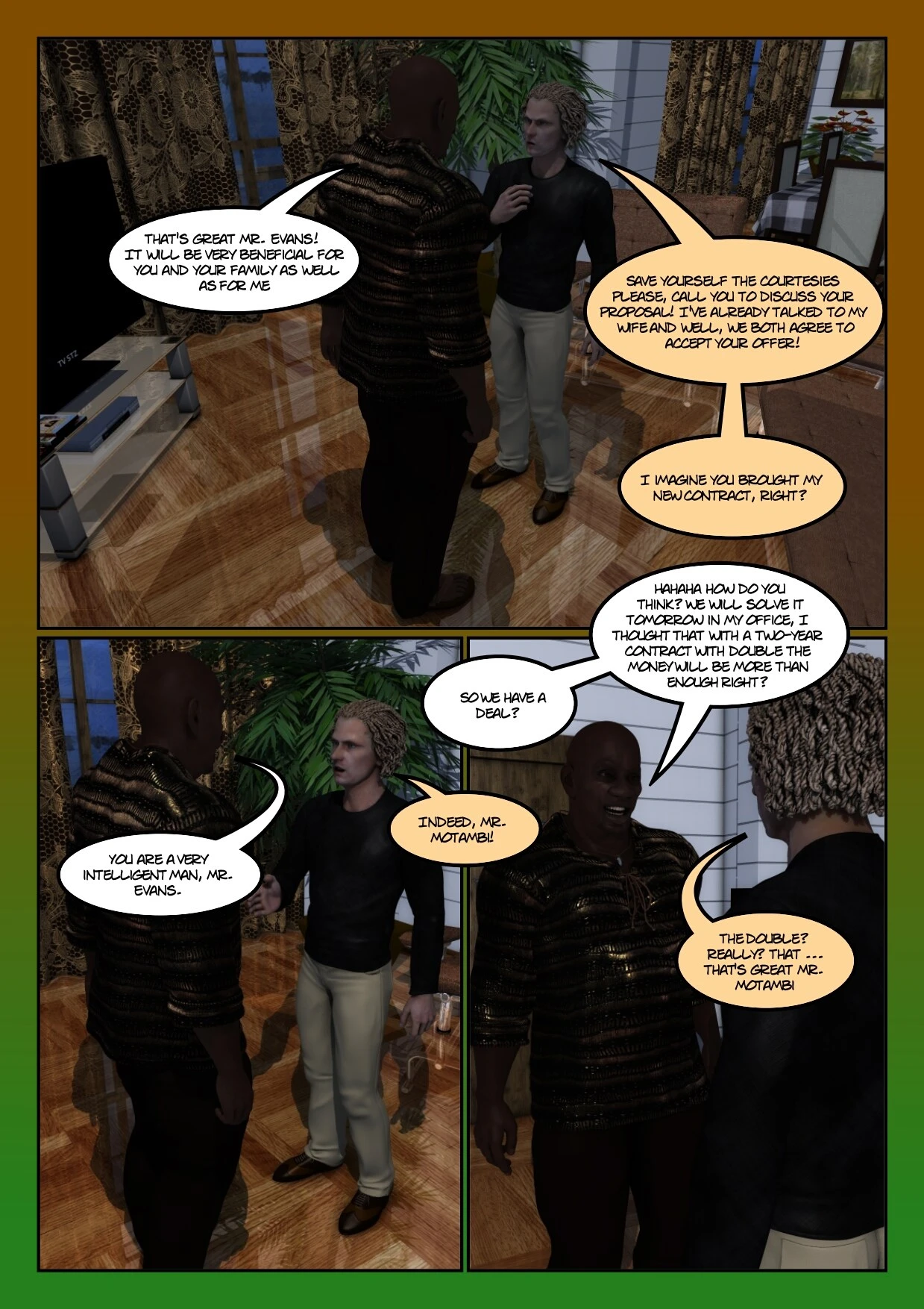 Africanized: File #1 porn comic picture 5