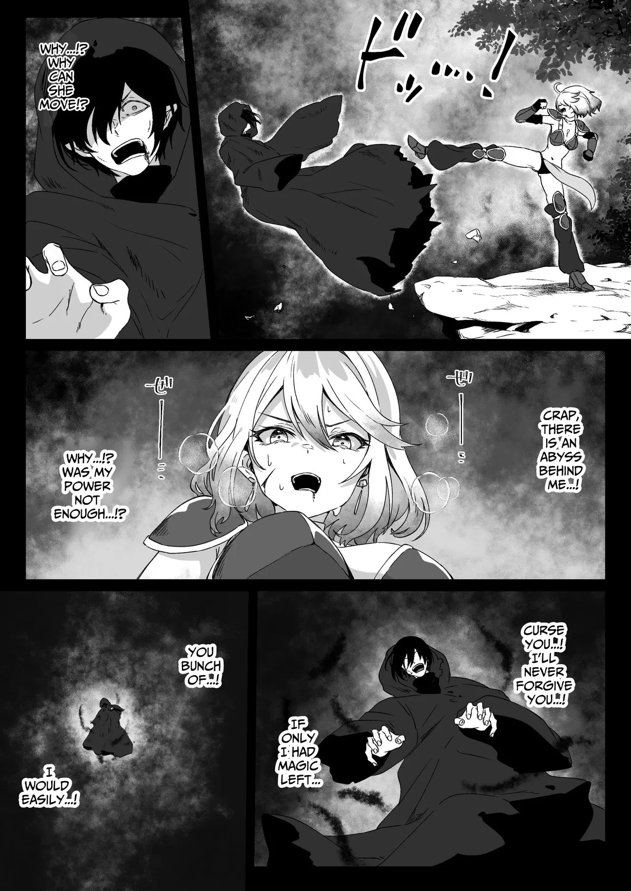 After Isekai Reincarnating, I Use Dark Powers To Get Revenge On The Hero Party - Part 1 porn comic picture 10