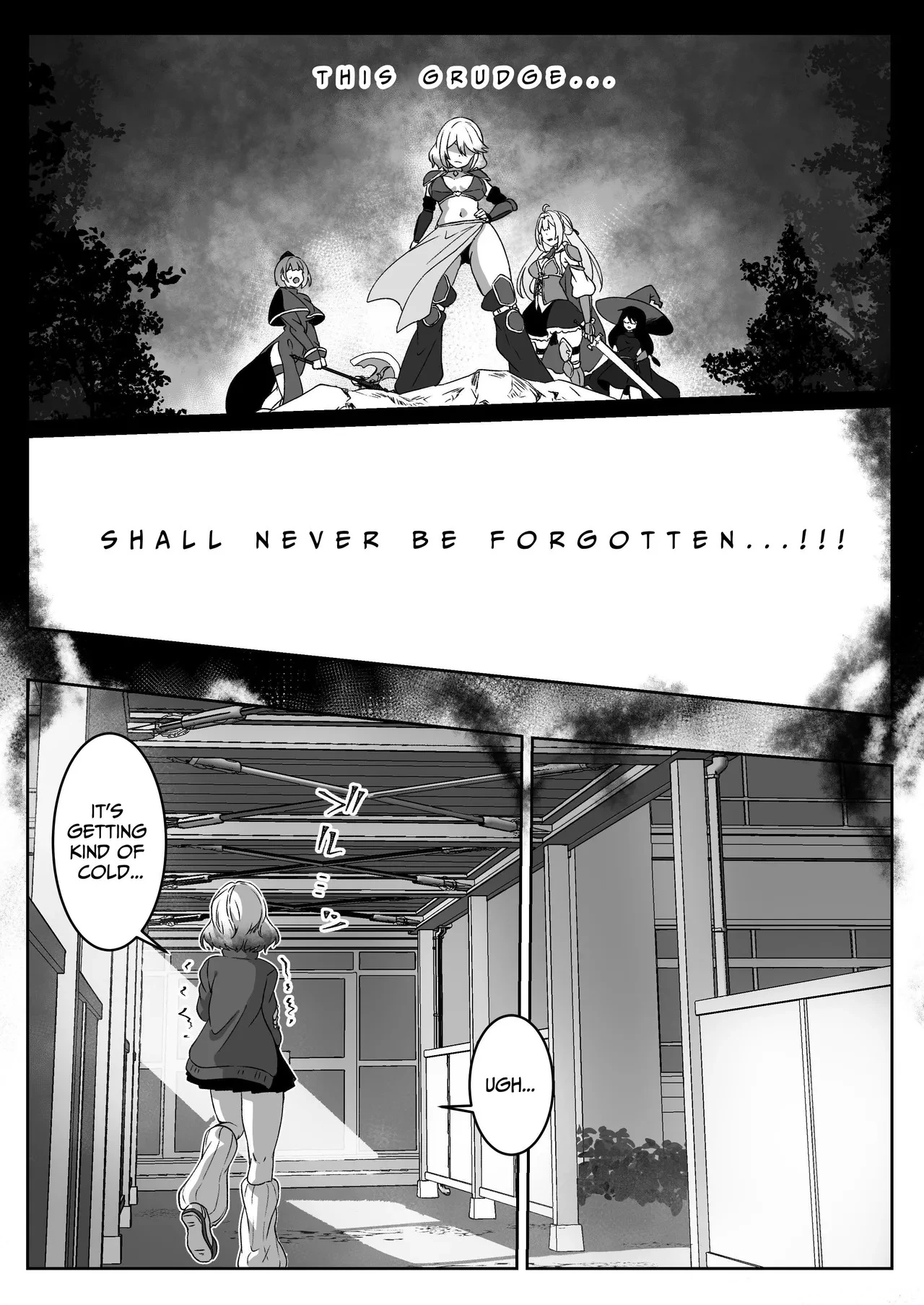 After Isekai Reincarnating, I Use Dark Powers To Get Revenge On The Hero Party - Part 1 porn comic picture 11