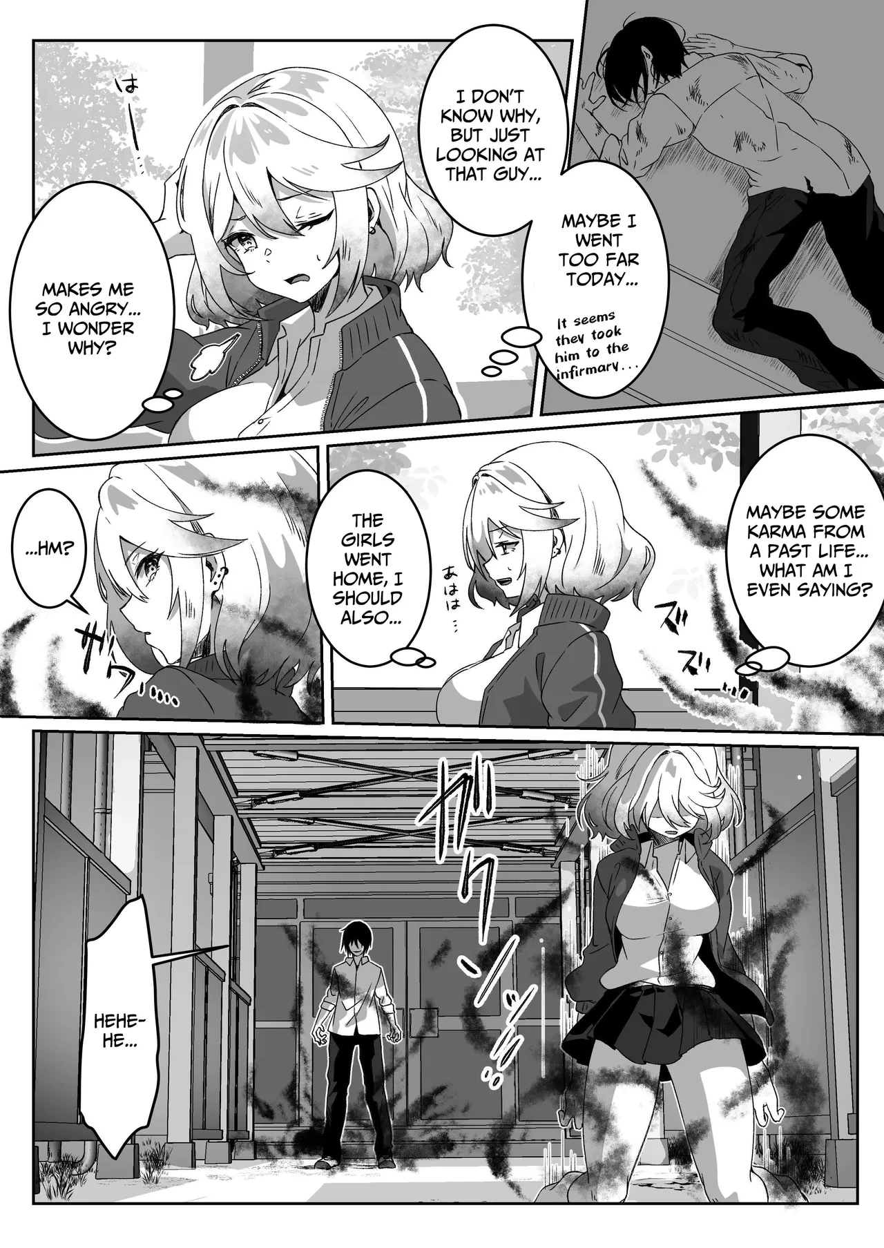 After Isekai Reincarnating, I Use Dark Powers To Get Revenge On The Hero Party - Part 1 porn comic picture 12