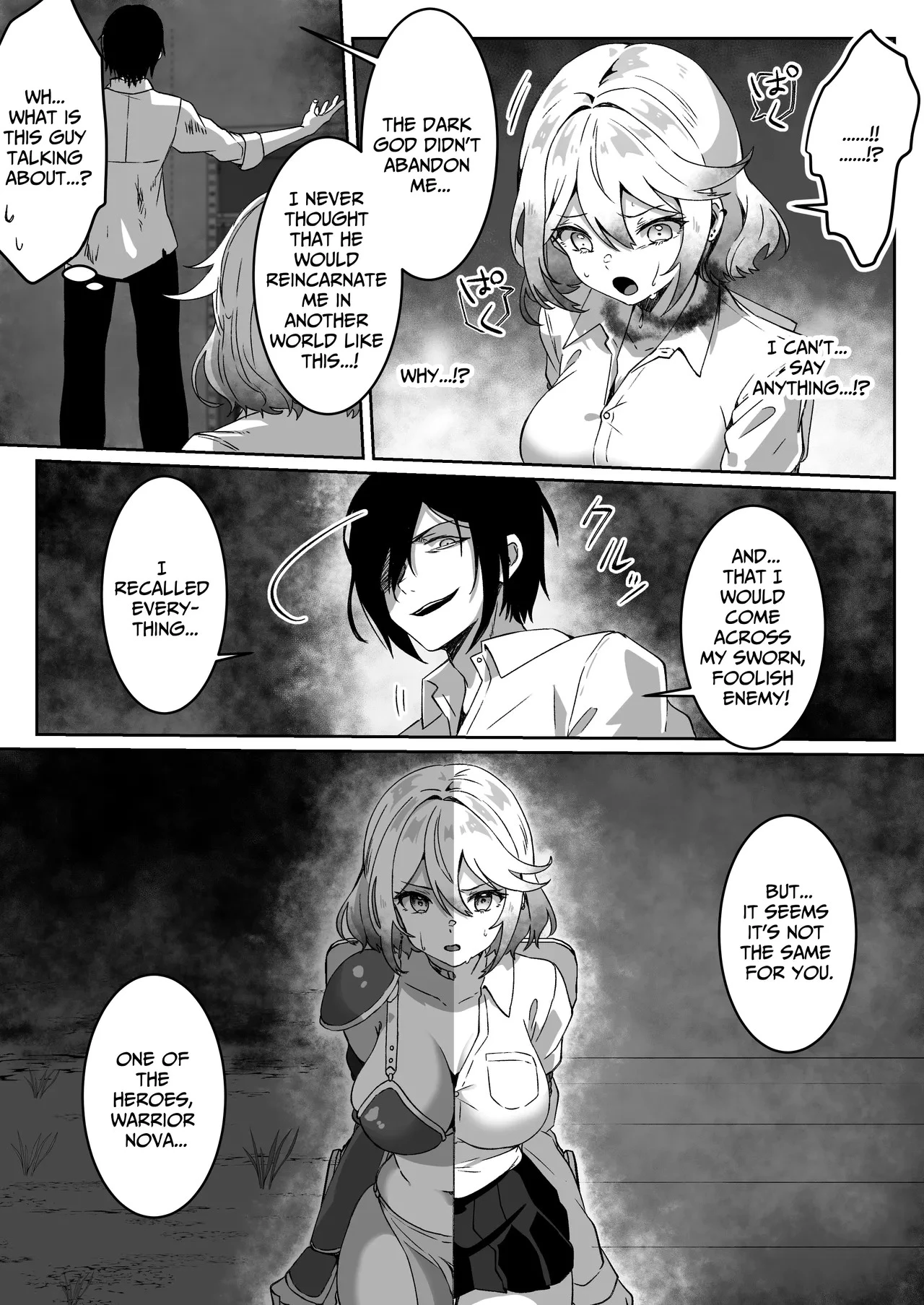 After Isekai Reincarnating, I Use Dark Powers To Get Revenge On The Hero Party - Part 1 porn comic picture 15