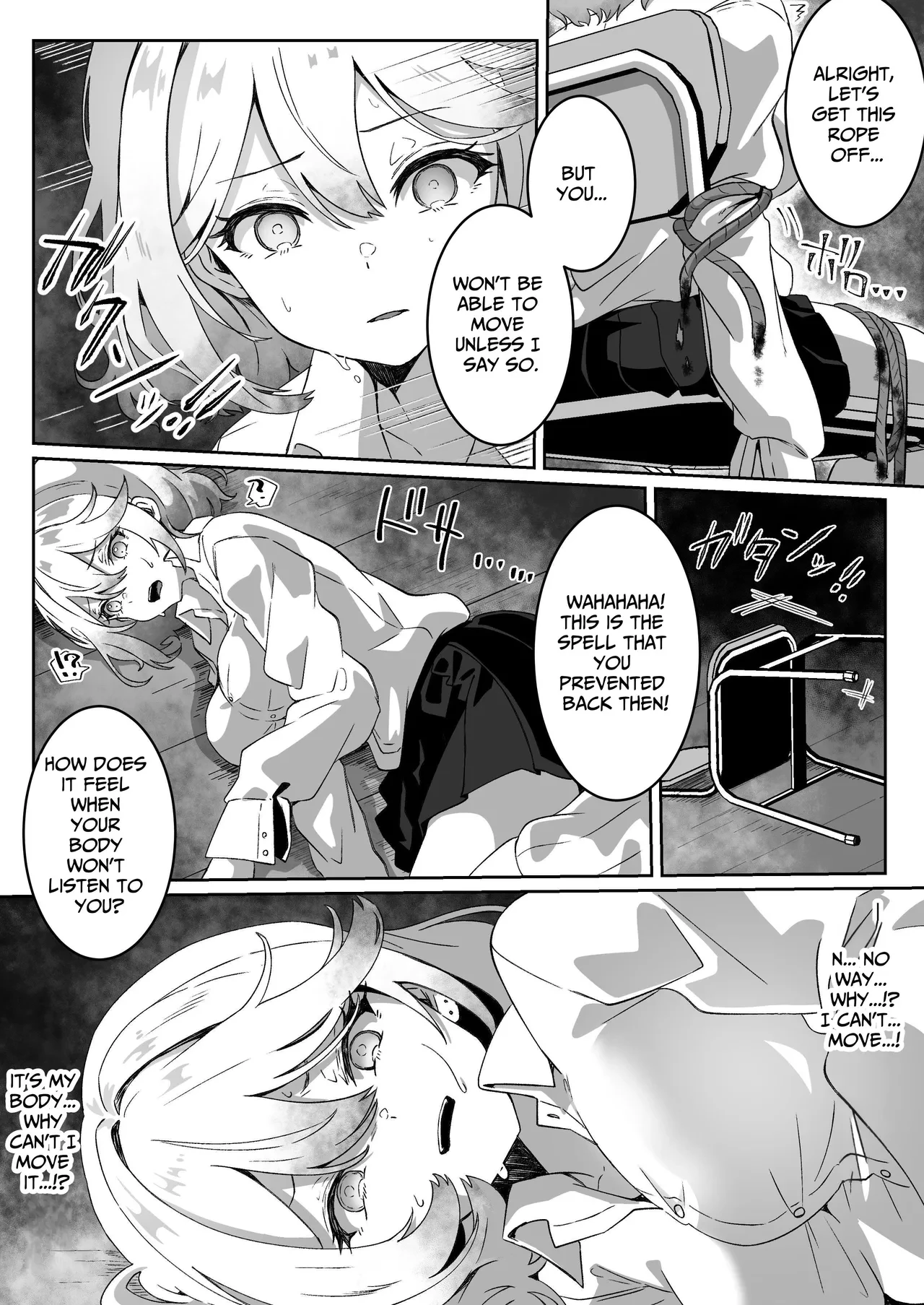 After Isekai Reincarnating, I Use Dark Powers To Get Revenge On The Hero Party - Part 1 porn comic picture 17