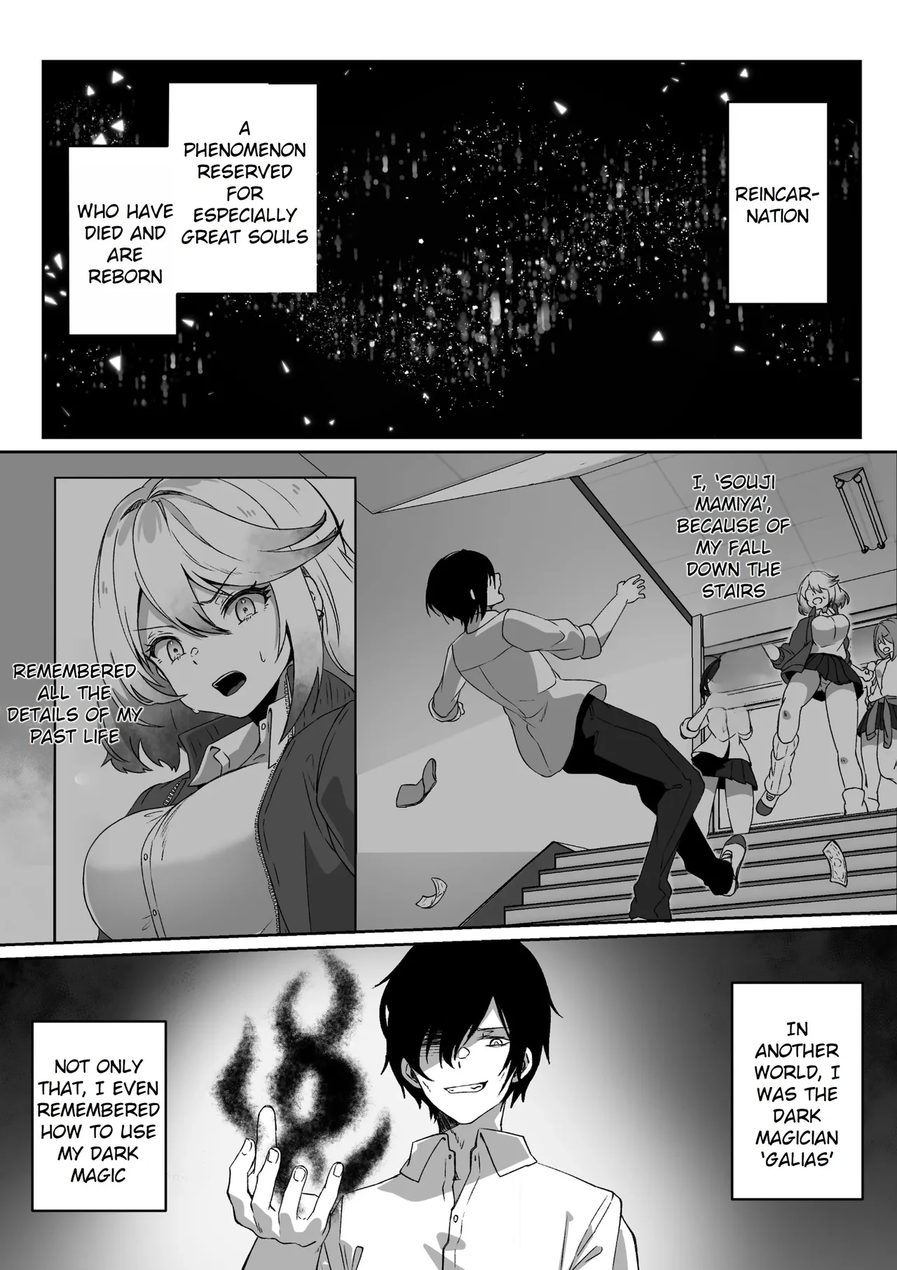 After Isekai Reincarnating, I Use Dark Powers To Get Revenge On The Hero Party - Part 2 porn comic picture 3