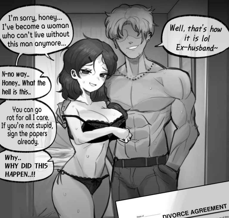 After NTR... porn comic picture 1