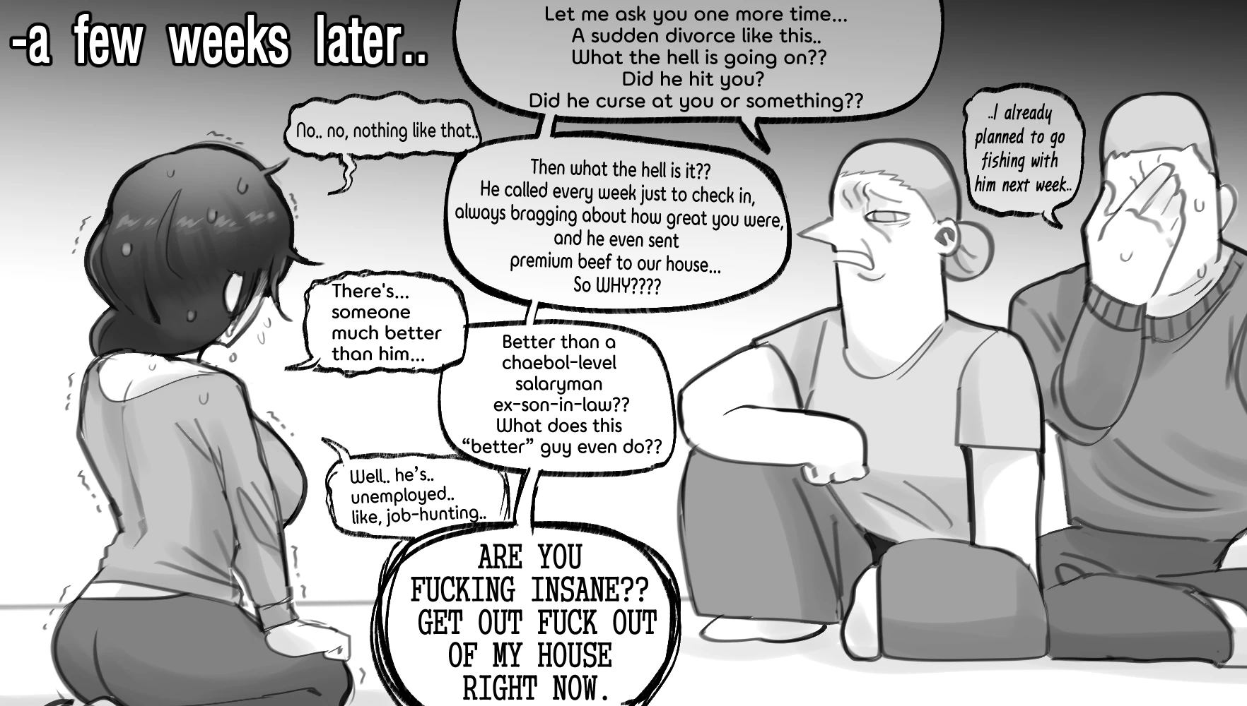 After NTR... porn comic picture 2