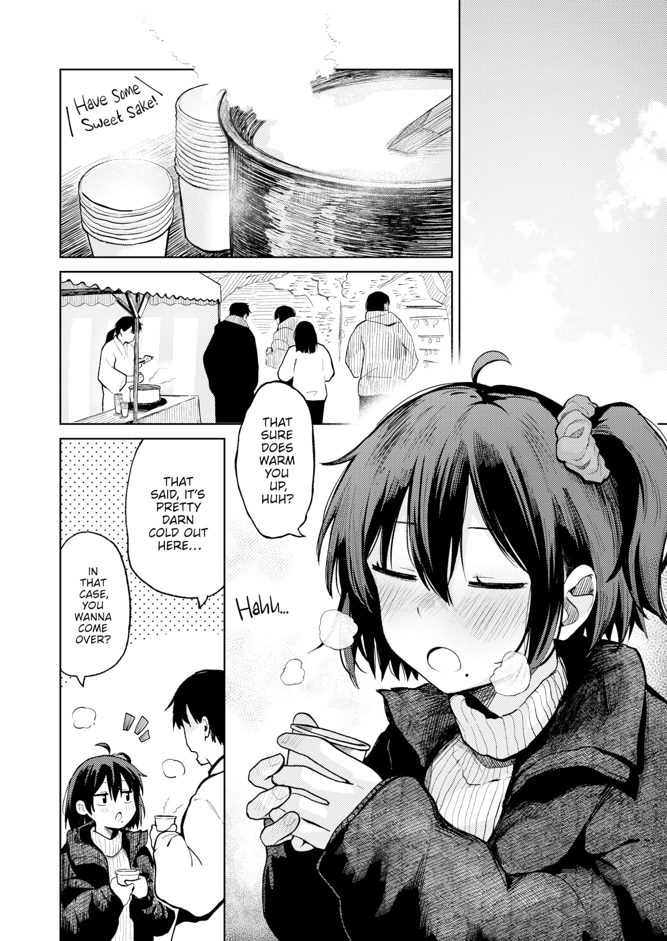 After the First Shrine Visit of the Year porn comic picture 4