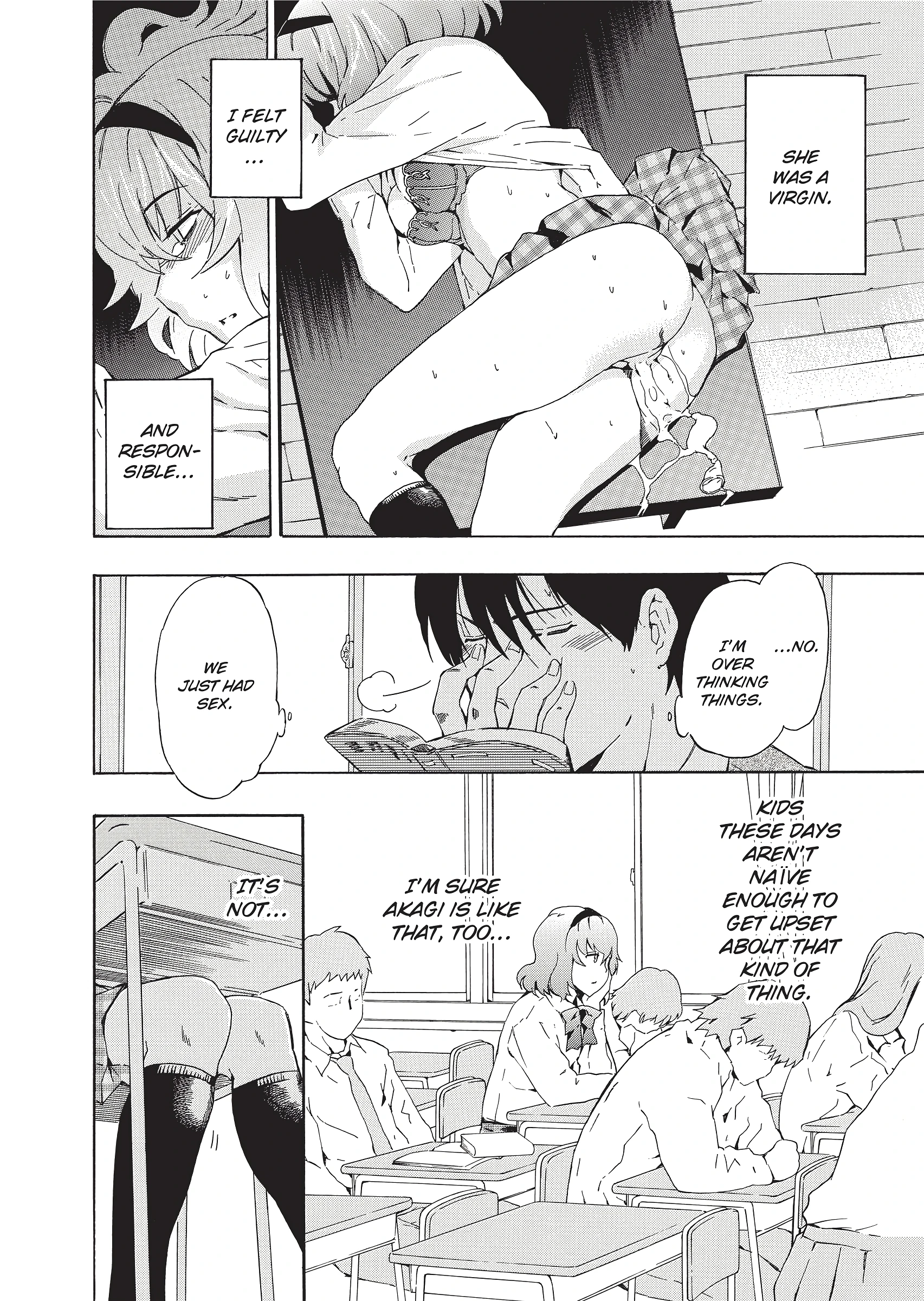 Afterschool Mingling porn comic picture 6