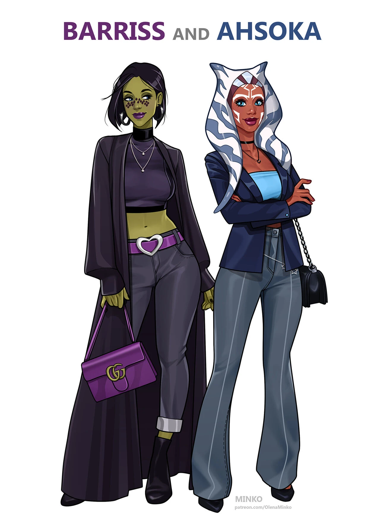 Ahsoka and Barriss porn comic picture 10