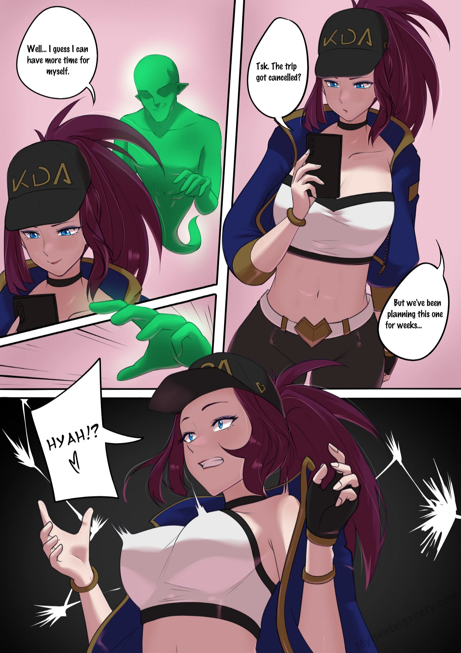 Akali’s Possession porn comic picture 2