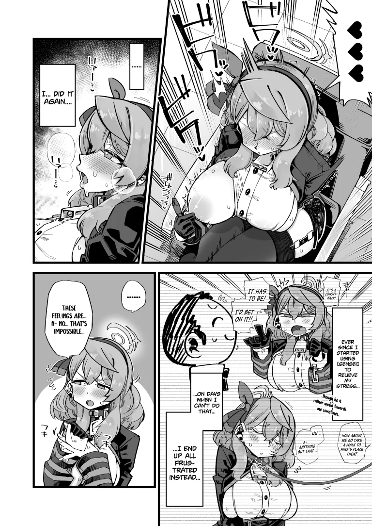 Ako's Stress Relieving Sex porn comic picture 3