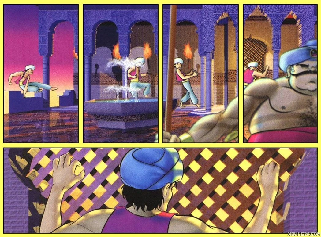 Aladino porn comic picture 2