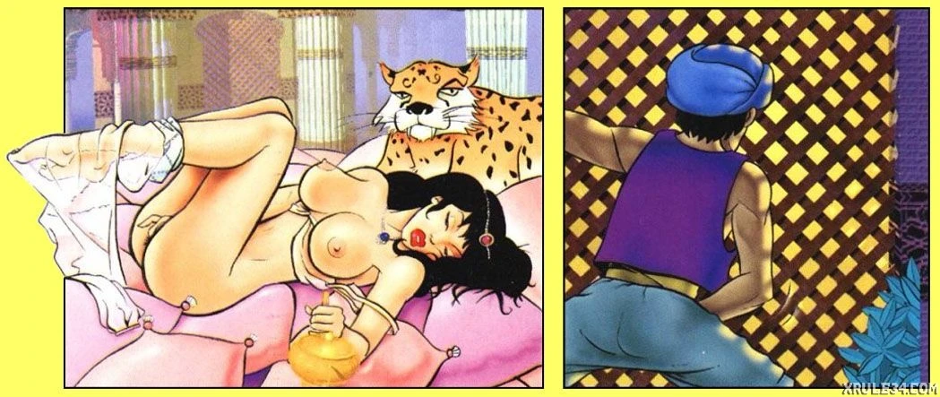 Aladino porn comic picture 4