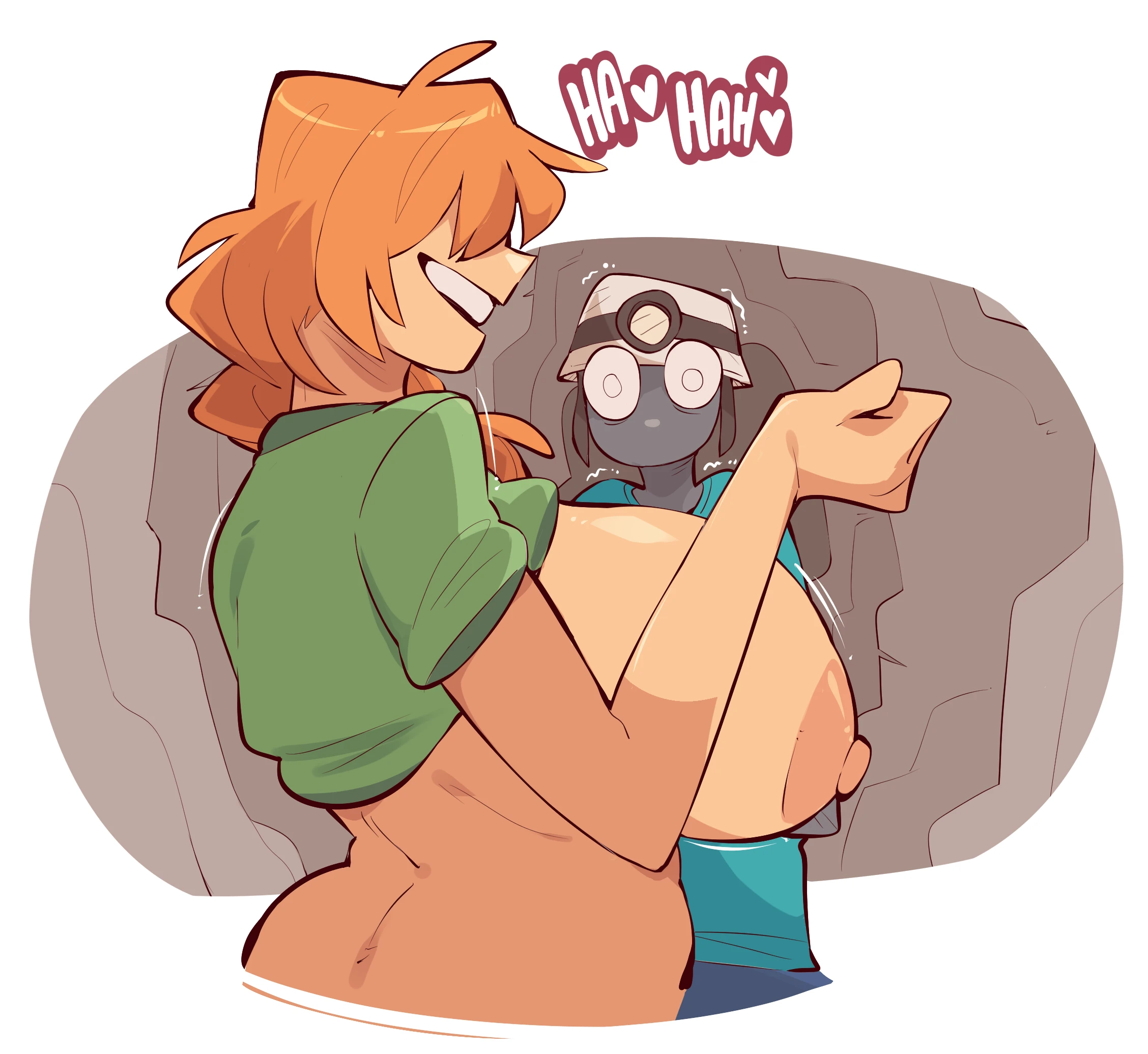 Alex makes some Cave Noise porn comic picture 2