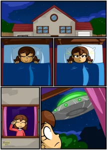 Alien Experience porn comic picture 1