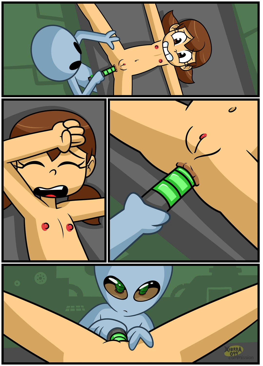 Alien Experience porn comic picture 4