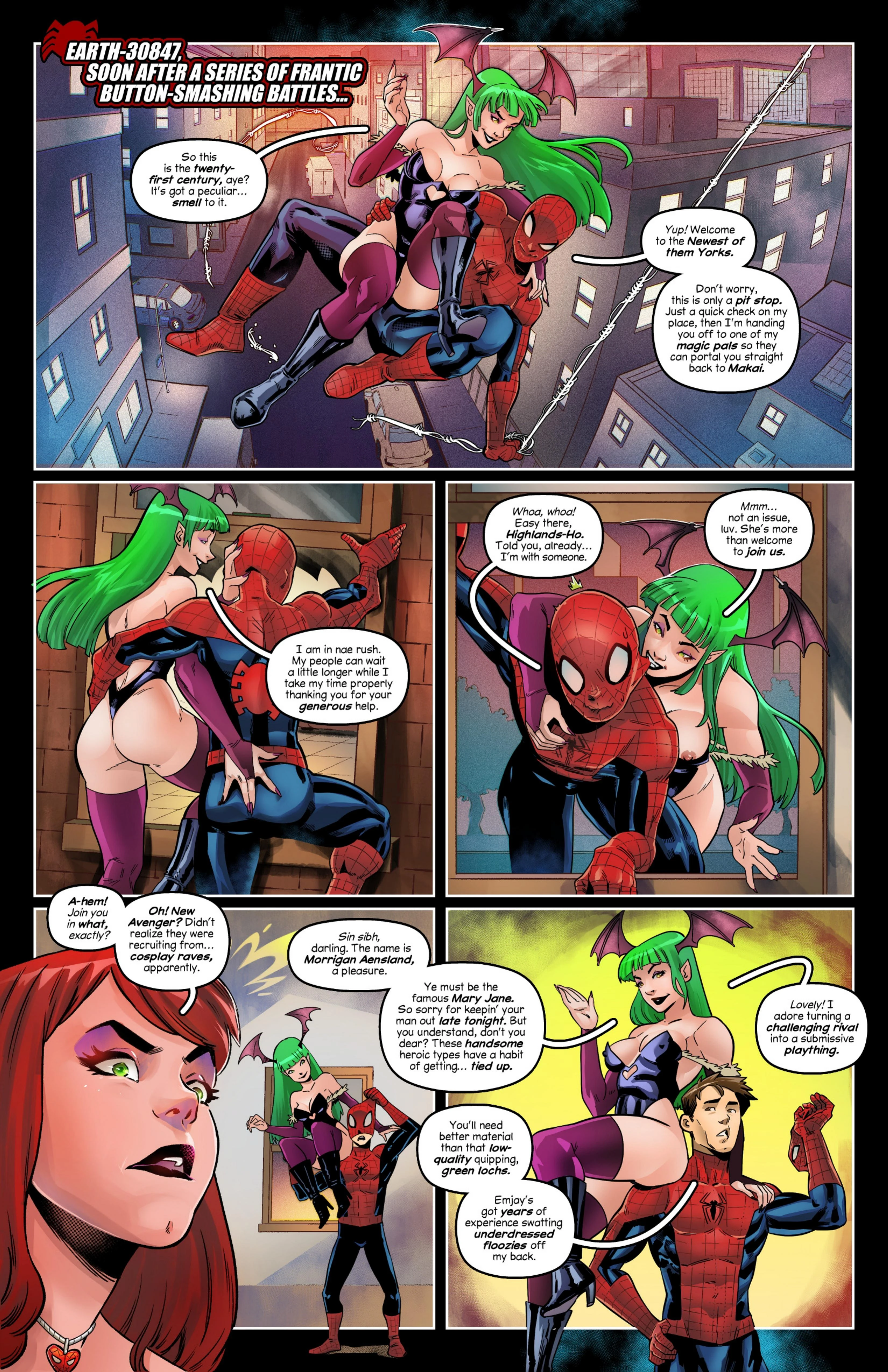 All Grown Spider boy porn comic picture 3