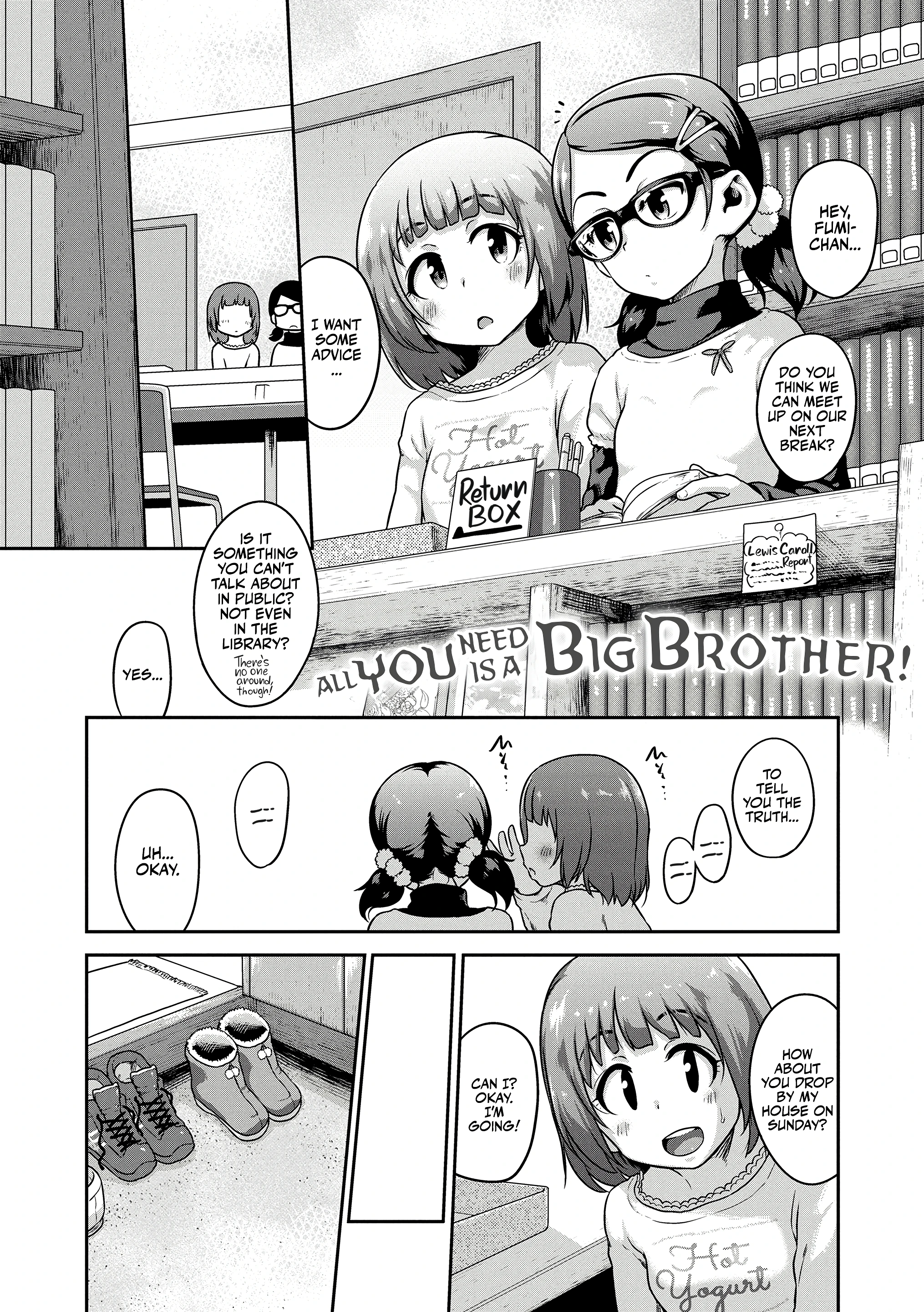 All you Need is a Big Brother! porn comic picture 2