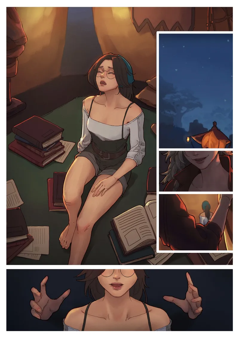 Alma Journey: Night Report porn comic picture 11