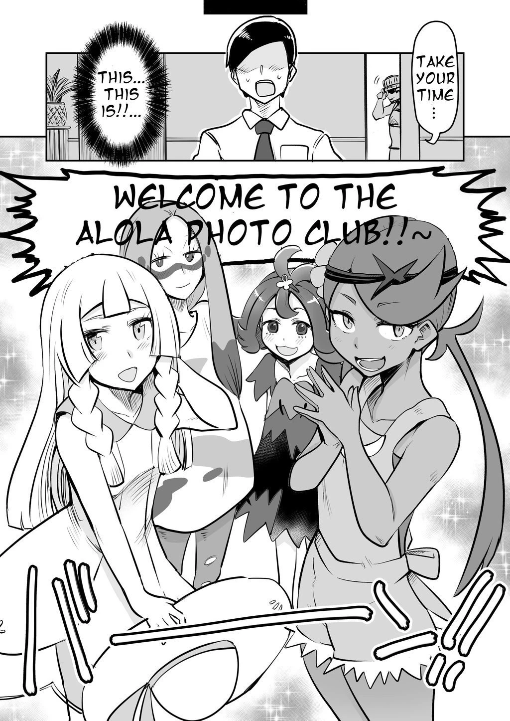 Alola Otokonoko Club porn comic picture 3
