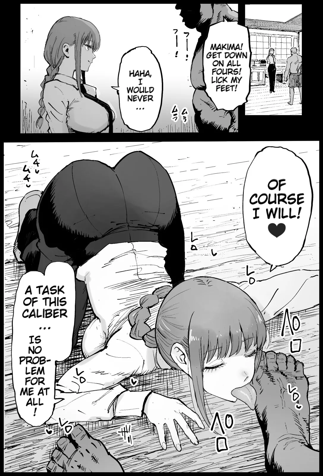 Altering Makima-san's Percpetion of Love porn comic picture 2
