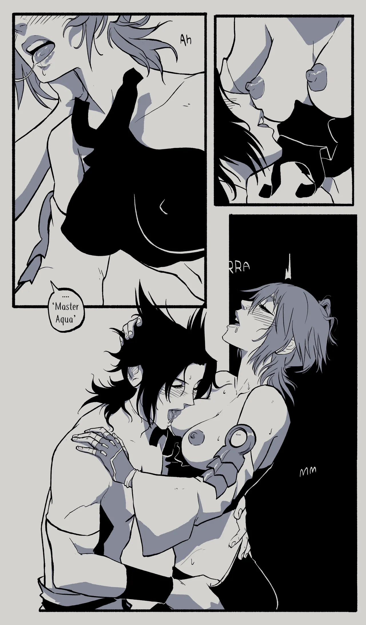Am I blue II porn comic picture 19